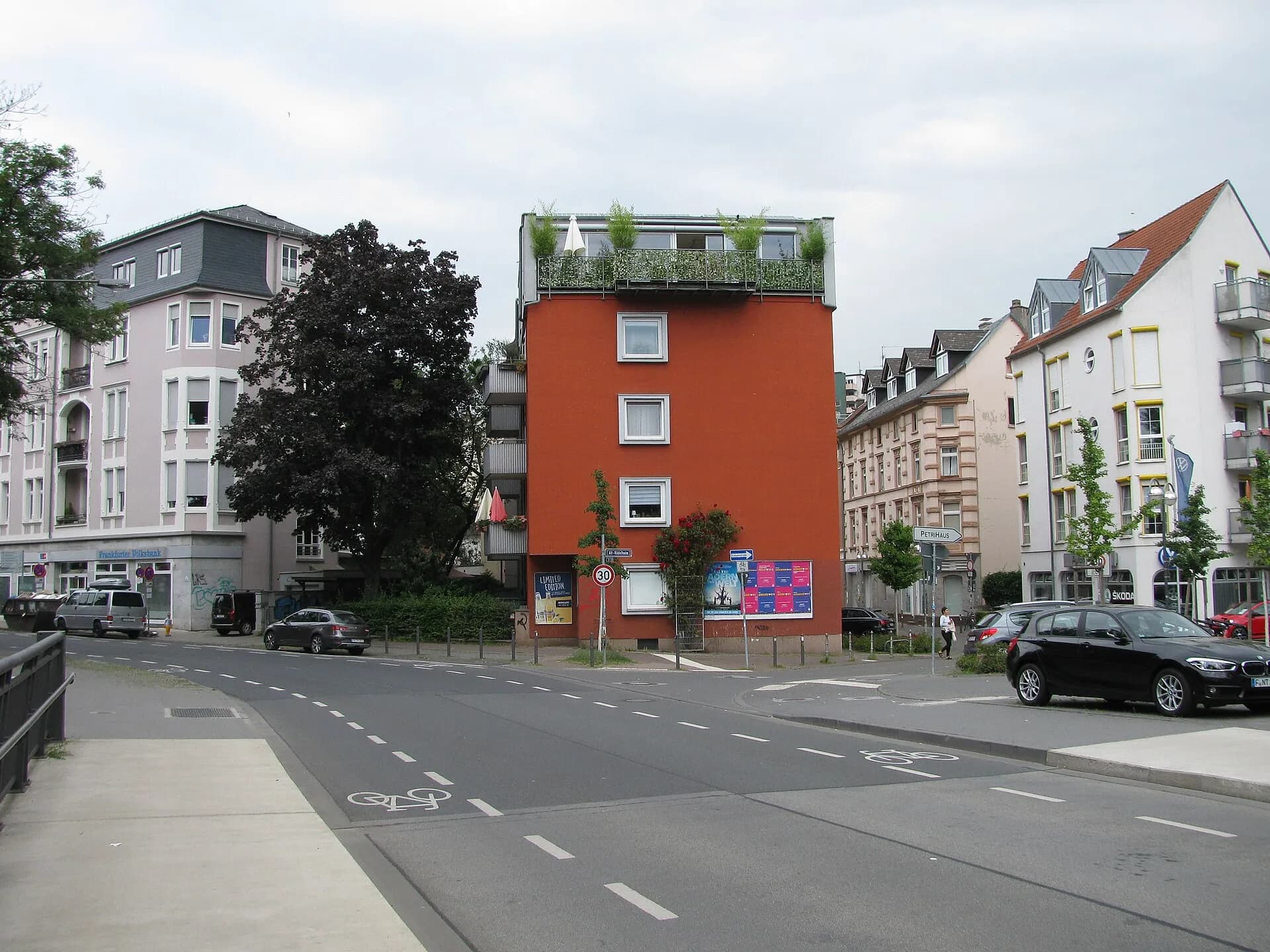 Reichsburgstraße in Frankfurt Rödelheim