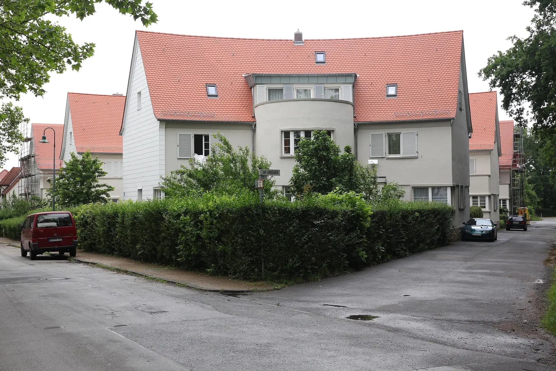 Reihenhaussiedlung in Darmstadt-Kranichstein
