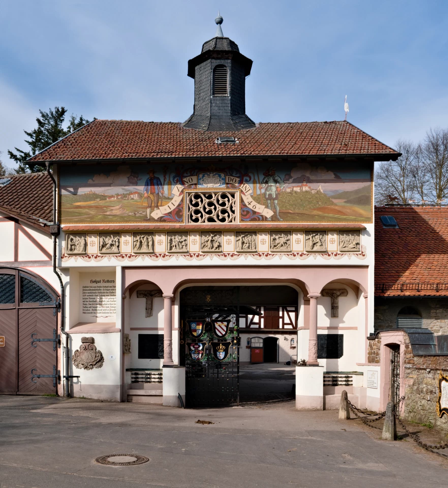 Torhaus des Rettershofs in Kelkheim (Taunus)