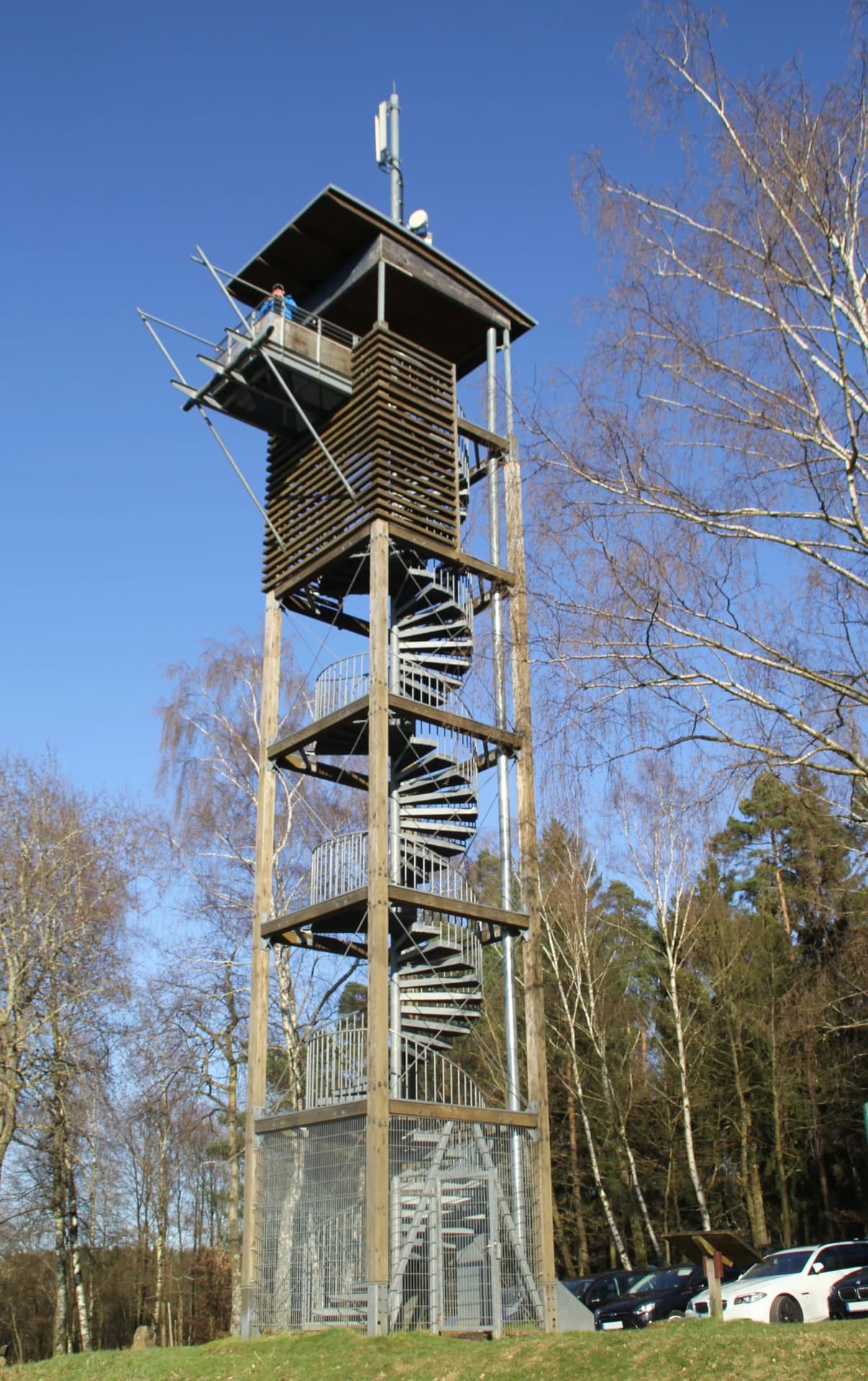 Aussichtsturm Rodfeldturm an der Sölzert bei Freigericht-Neuses