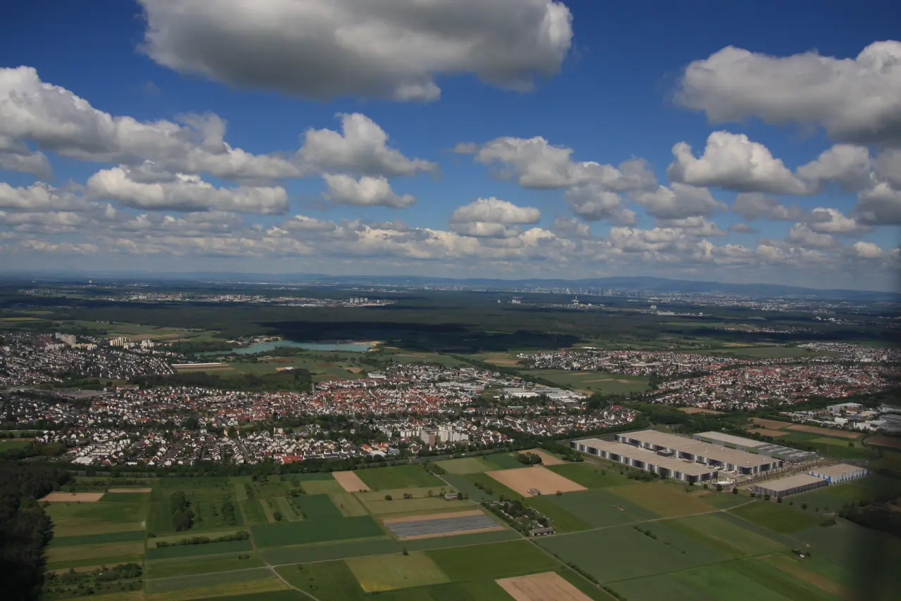 Rodgau Nieder-Roden Dudenhofen Jügesheim Luftbild