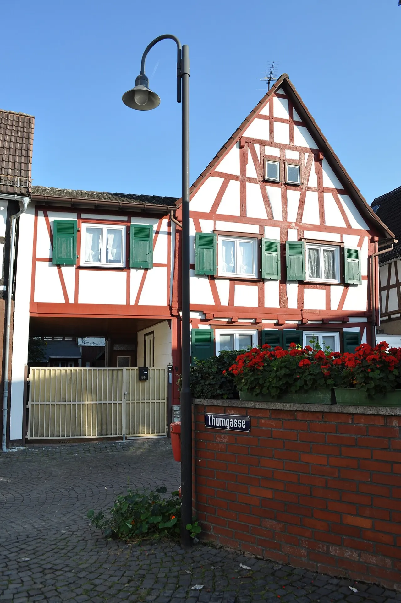 Fachwerkhaus Königstraße 9 in Rodheim, Rosbach vor der Höhe