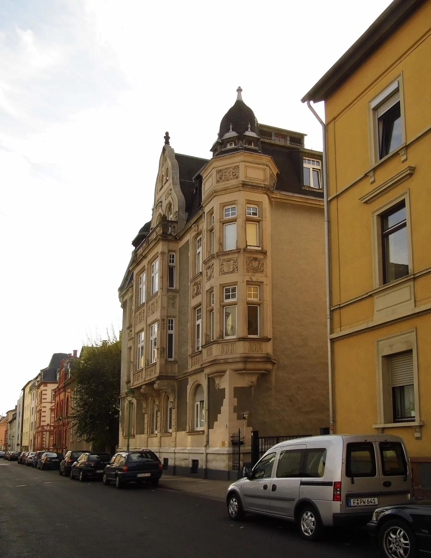 Gründerzeithaus an der Röderichstraße in Frankfurt Rödelheim