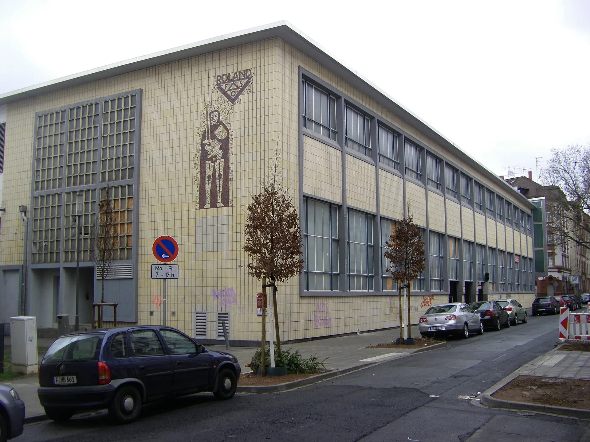 Roland-Passage von der Christian-Pleß-Straße in Offenbach