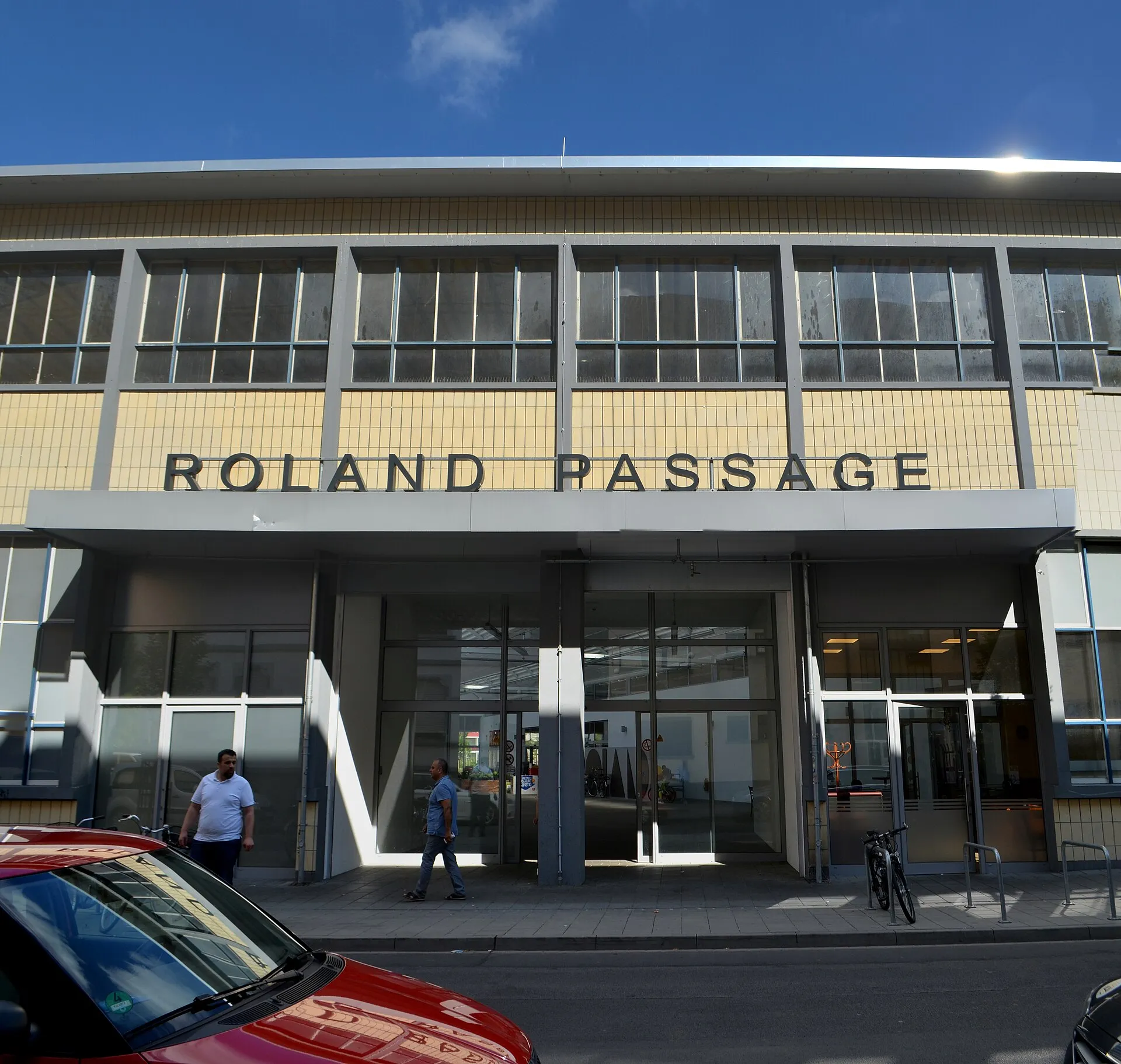Roland-Passage im Senefelderquartier in Offenbach