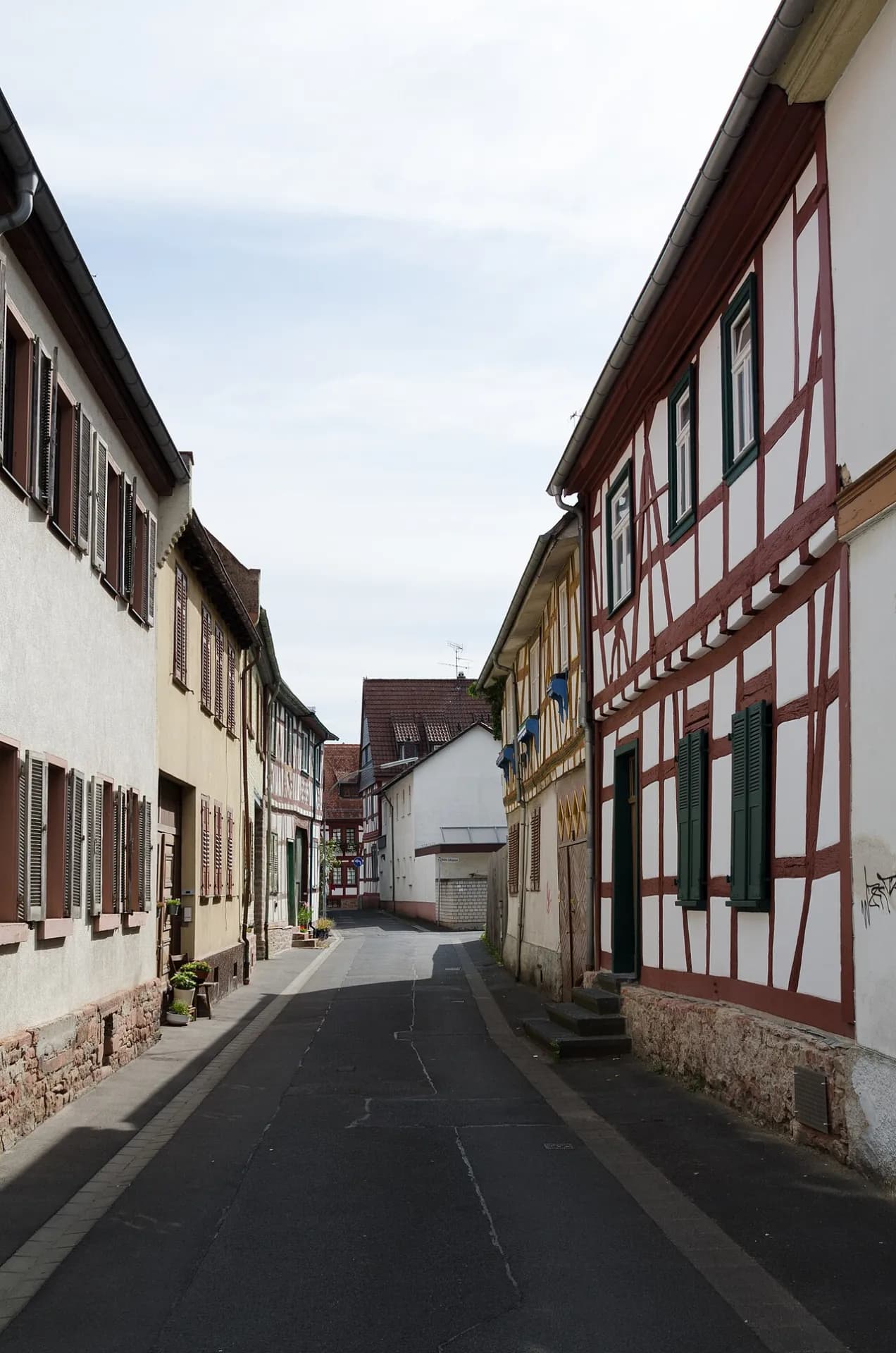 Rosengasse 11 bis 7 in Seligenstadt