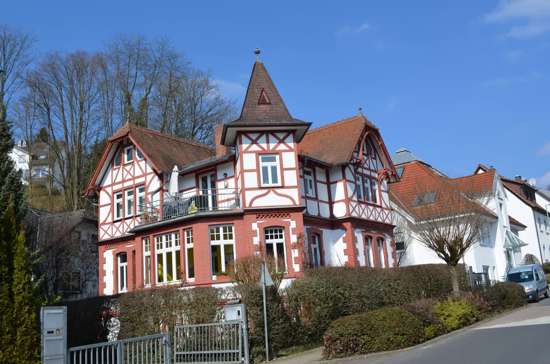 Fachwerkvilla in der Rossertstraße in Eppstein