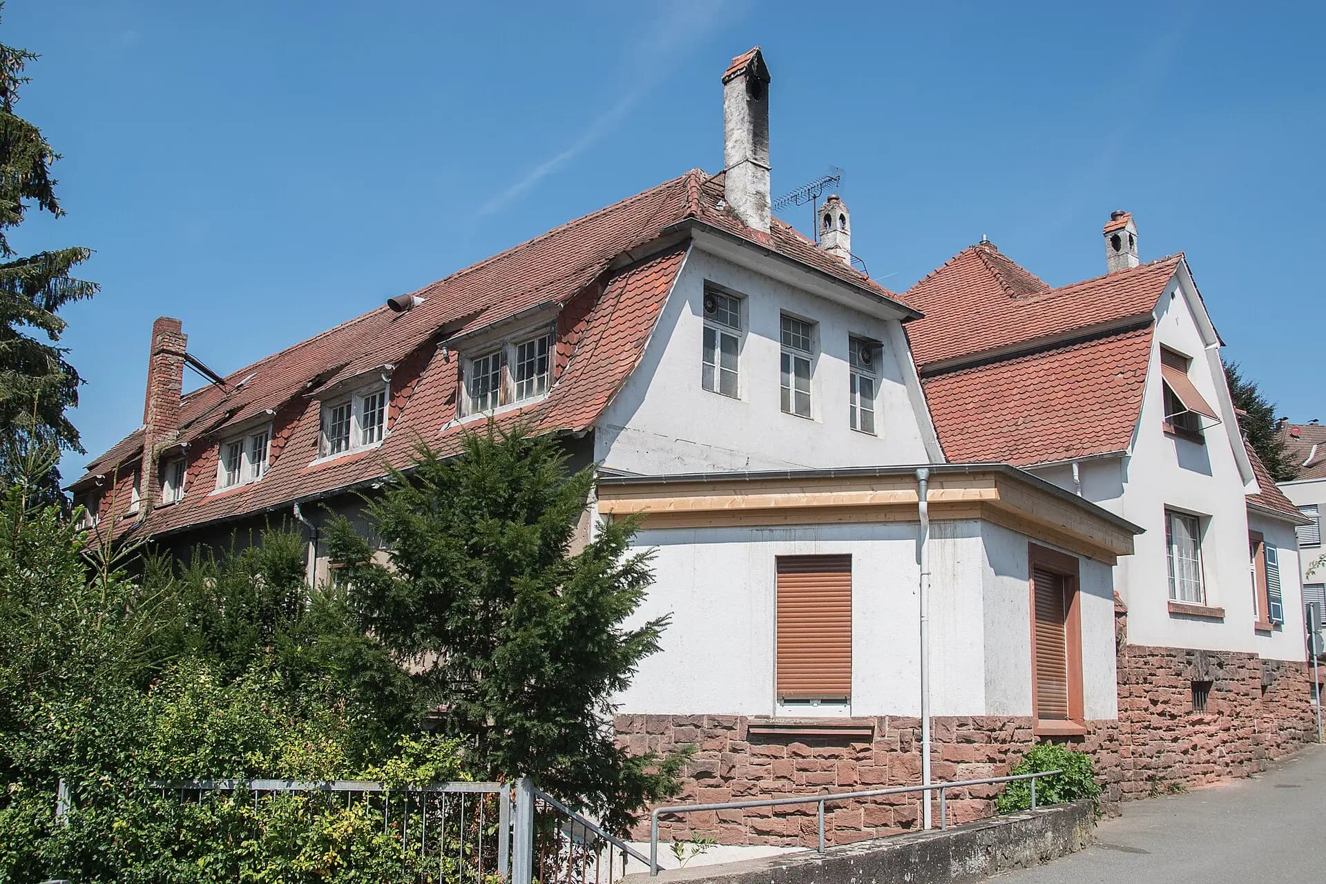 Rückgebäude an der Nieder-Ramstädter Straße 18 in Ober-Ramstadt
