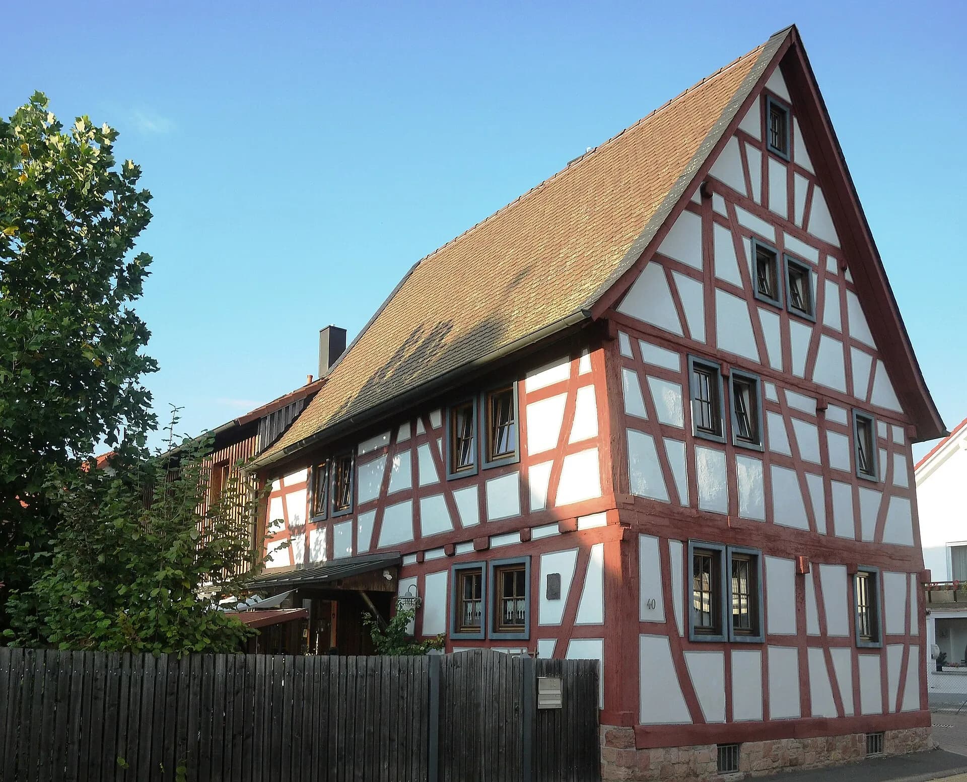 Fachwerkhaus Ruhlandstraße 40 in Aschaffenburg-Leider