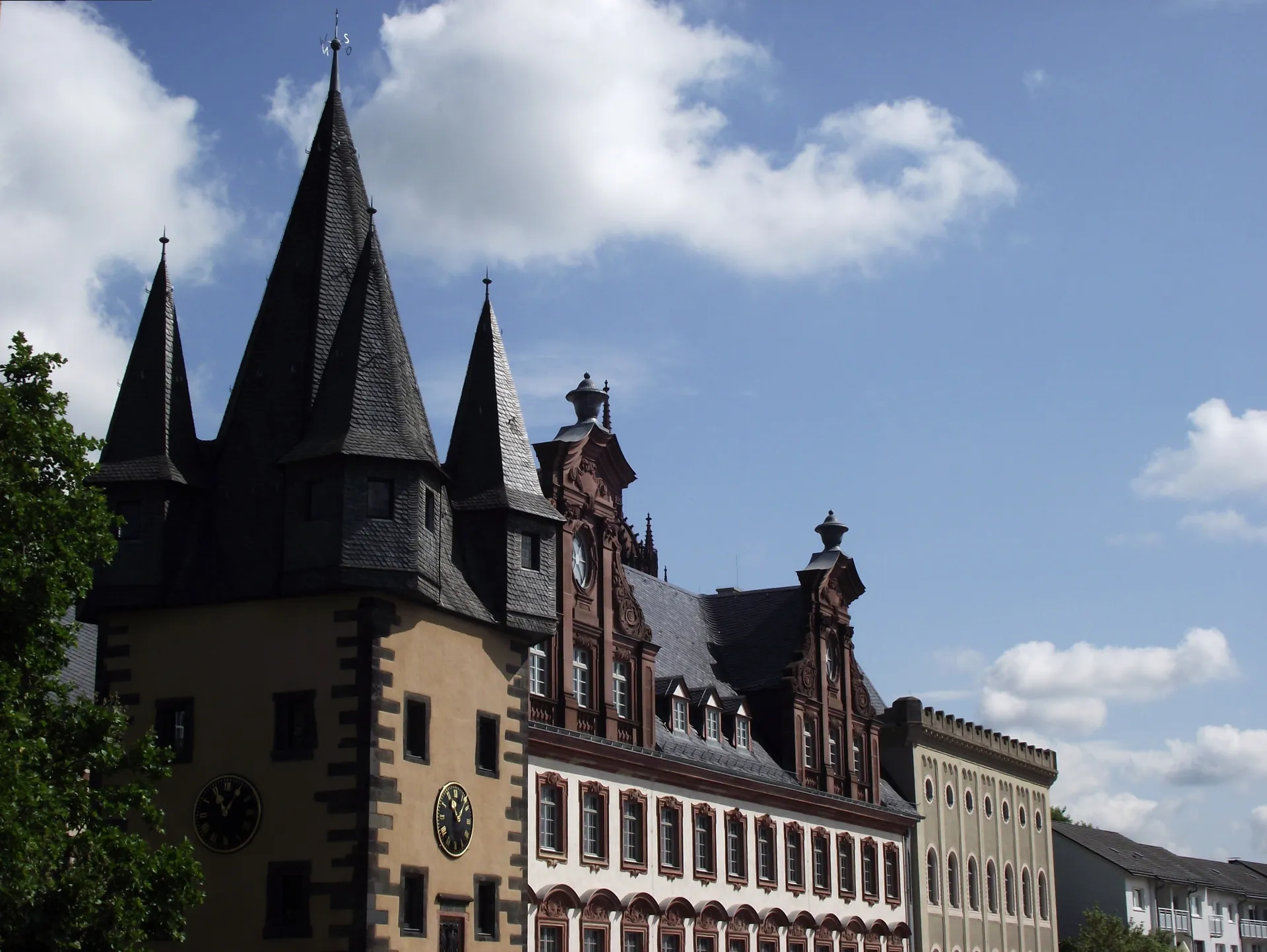 Saalhof des Historischen Museums in der Frankfurter Altstadt