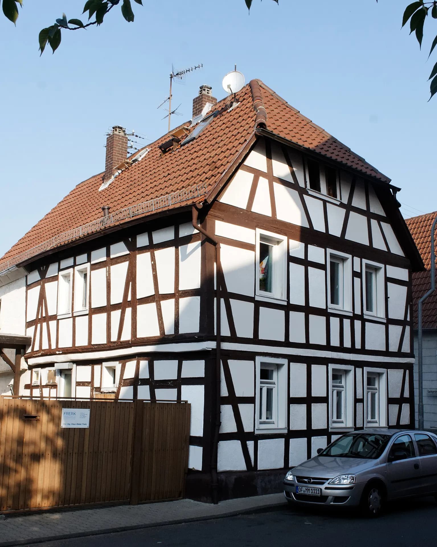 Fachwerkhaus in der Sackgasse 2/4 in Hainburg-Klein-Krotzenburg