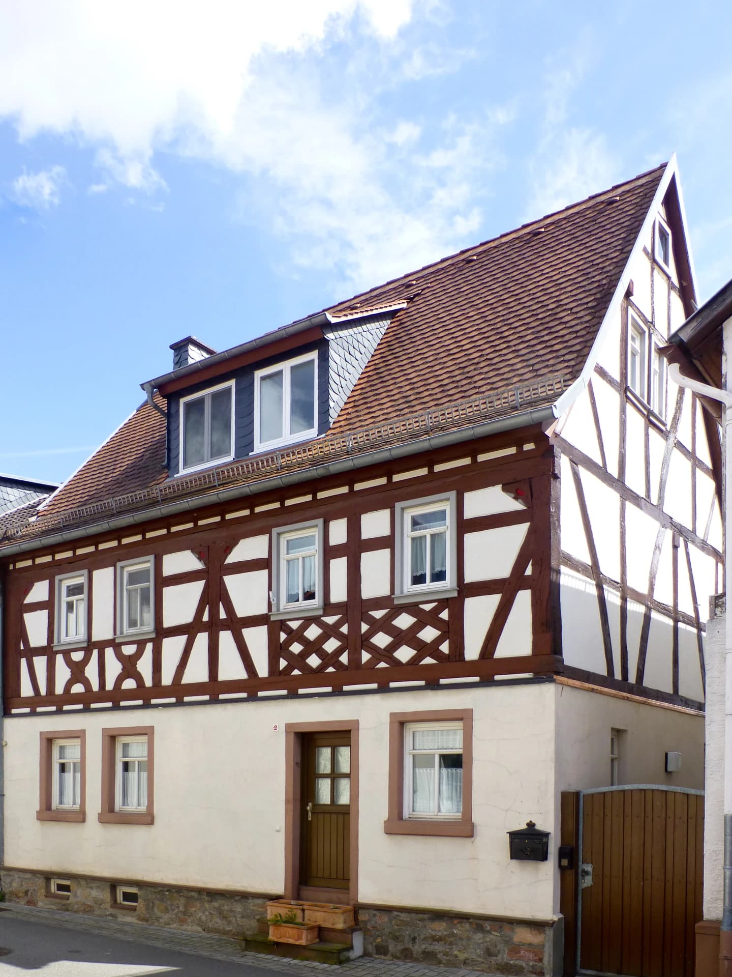 Fachwerkhaus in der Sackgasse 2 in Babenhausen