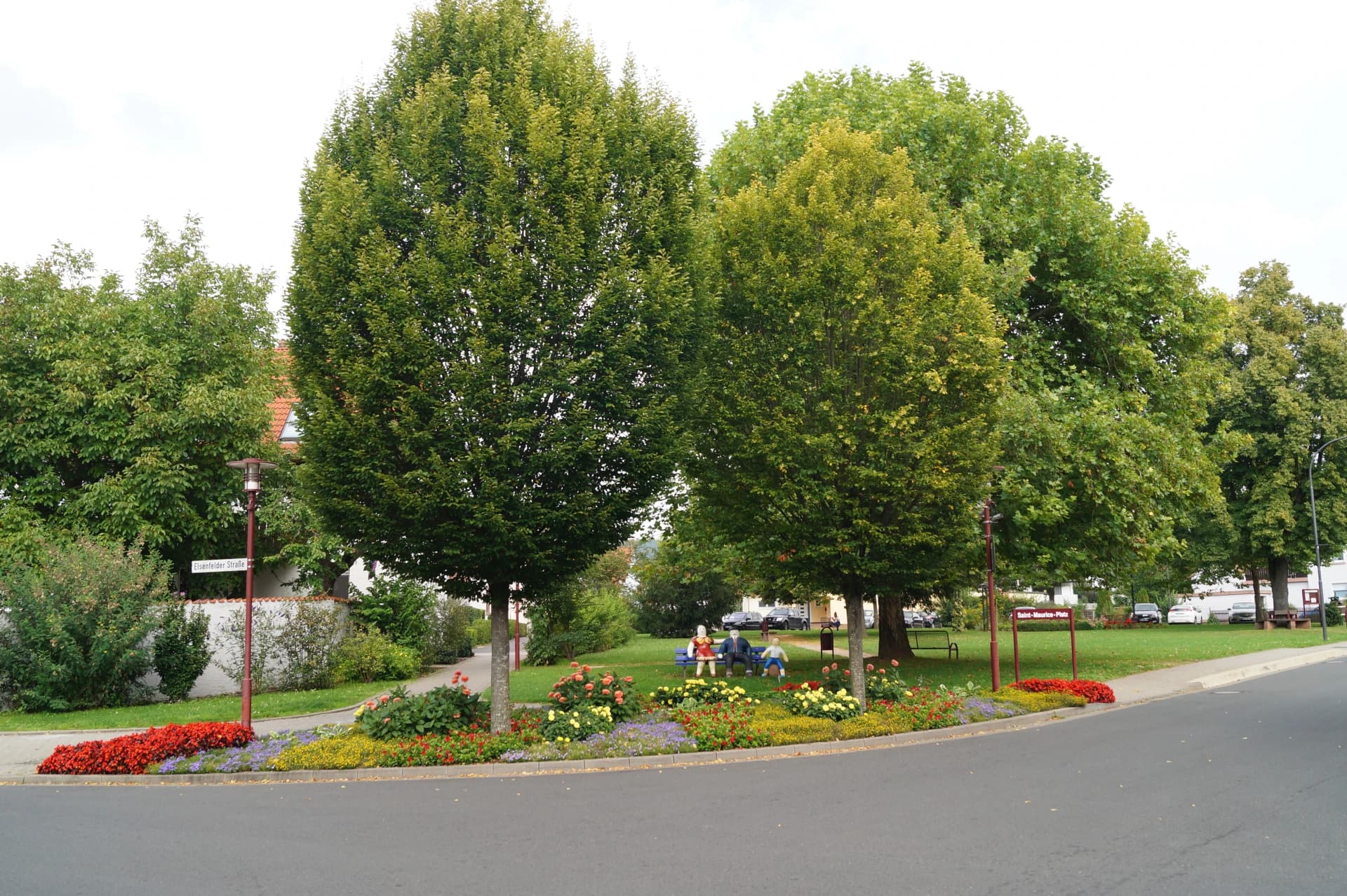 Saint-Maurice-Platz in Erlenbach am Main