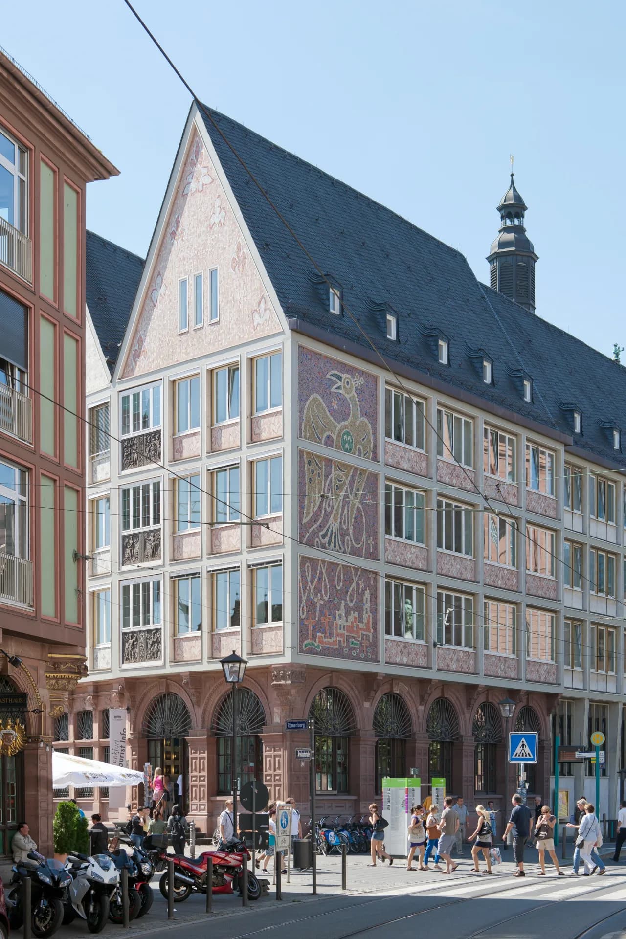 Salzhaus von Nordosten in der Frankfurter Altstadt