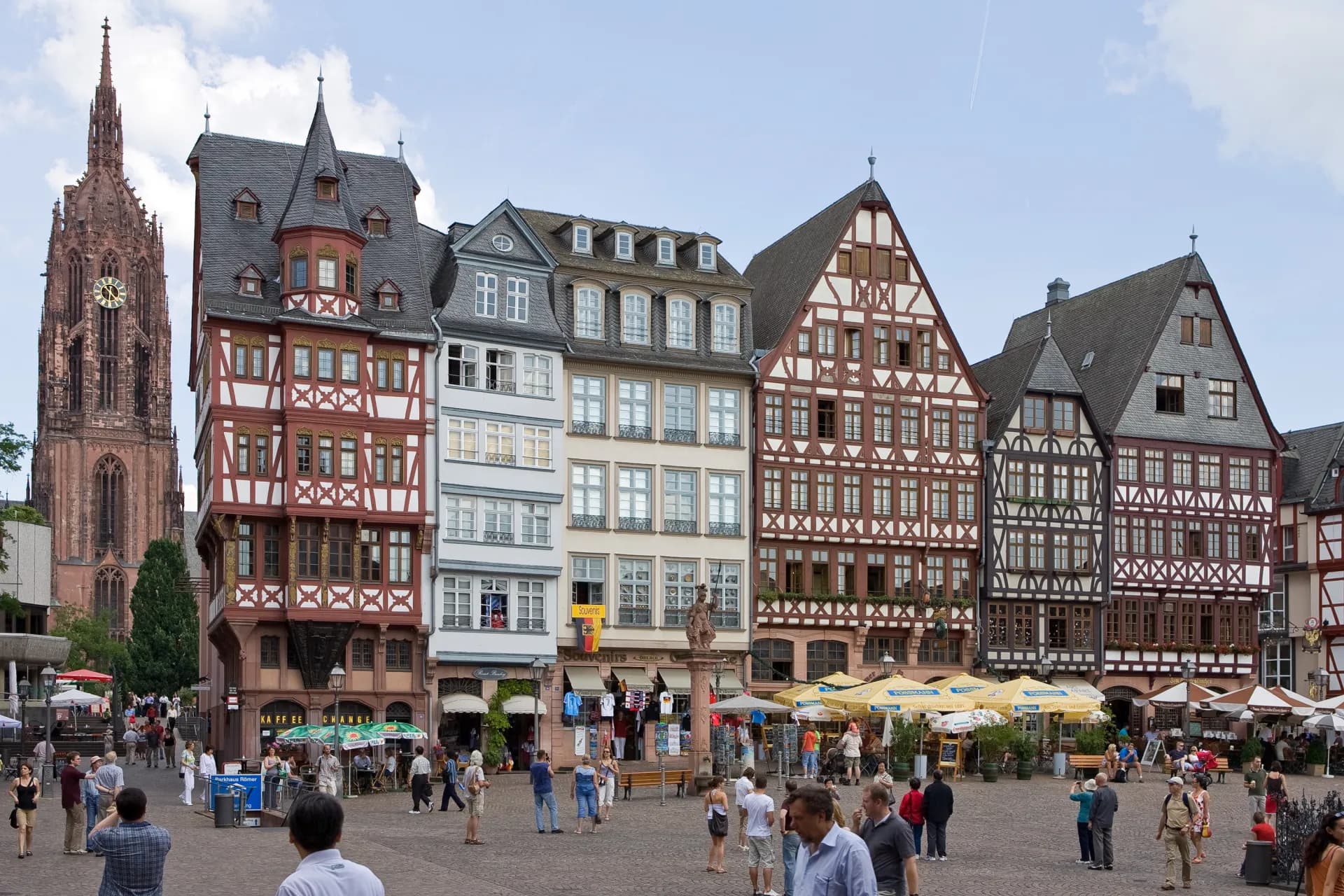 Samstagsberg mit Kaiserdom in der Frankfurter Altstadt