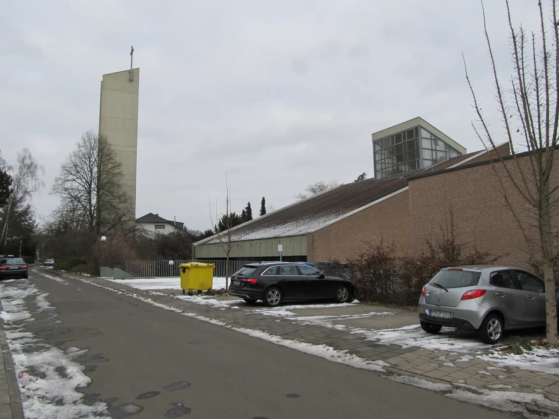 Kirchturm von St. Bonifatius in Marxheim