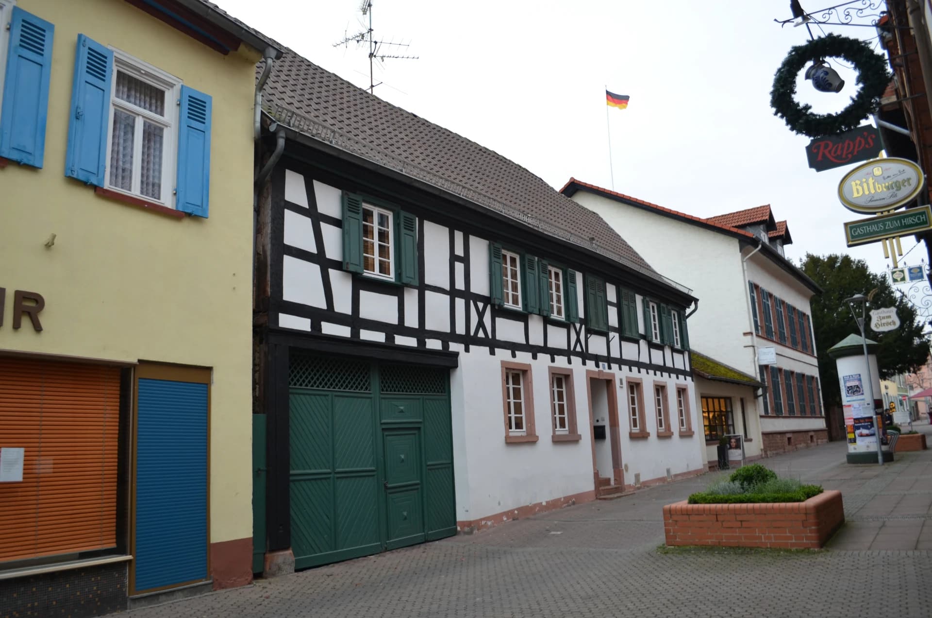Fachwerkhaus in der Sarceller Straße in Hattersheim am Main
