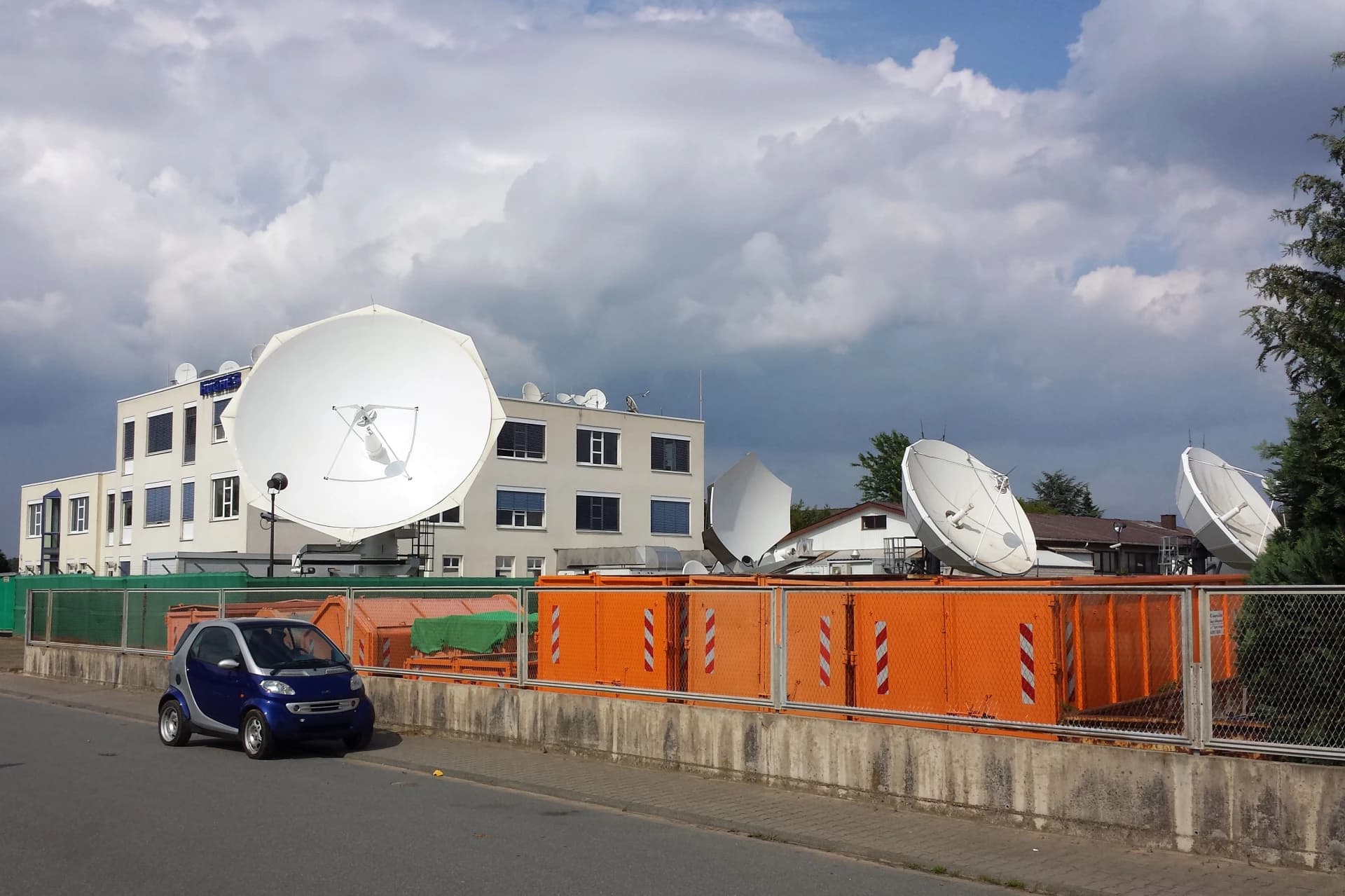 Satellitenbodenstation in Griesheim