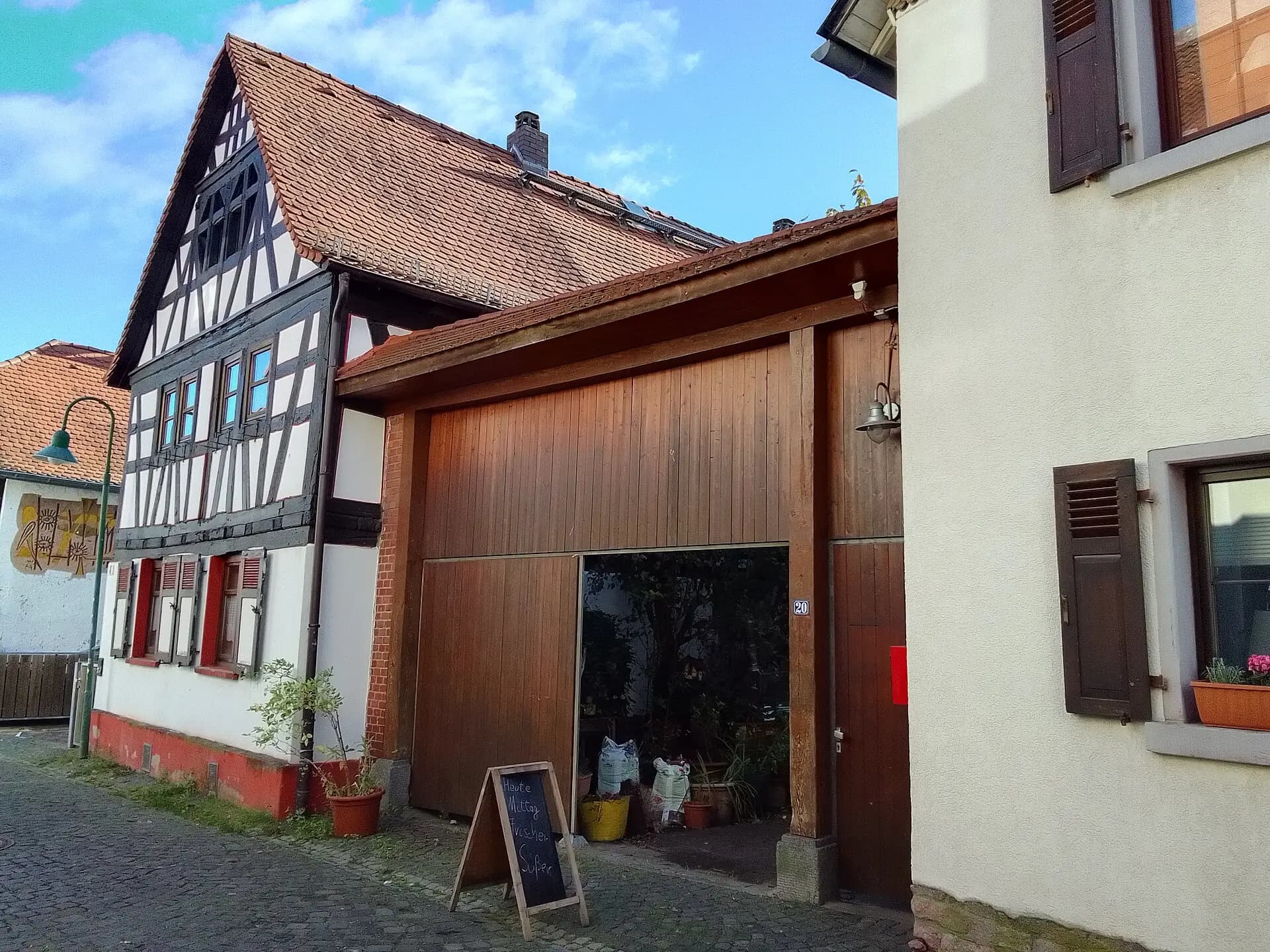 Schäfergasse in der Altstadt von Dietzenbach