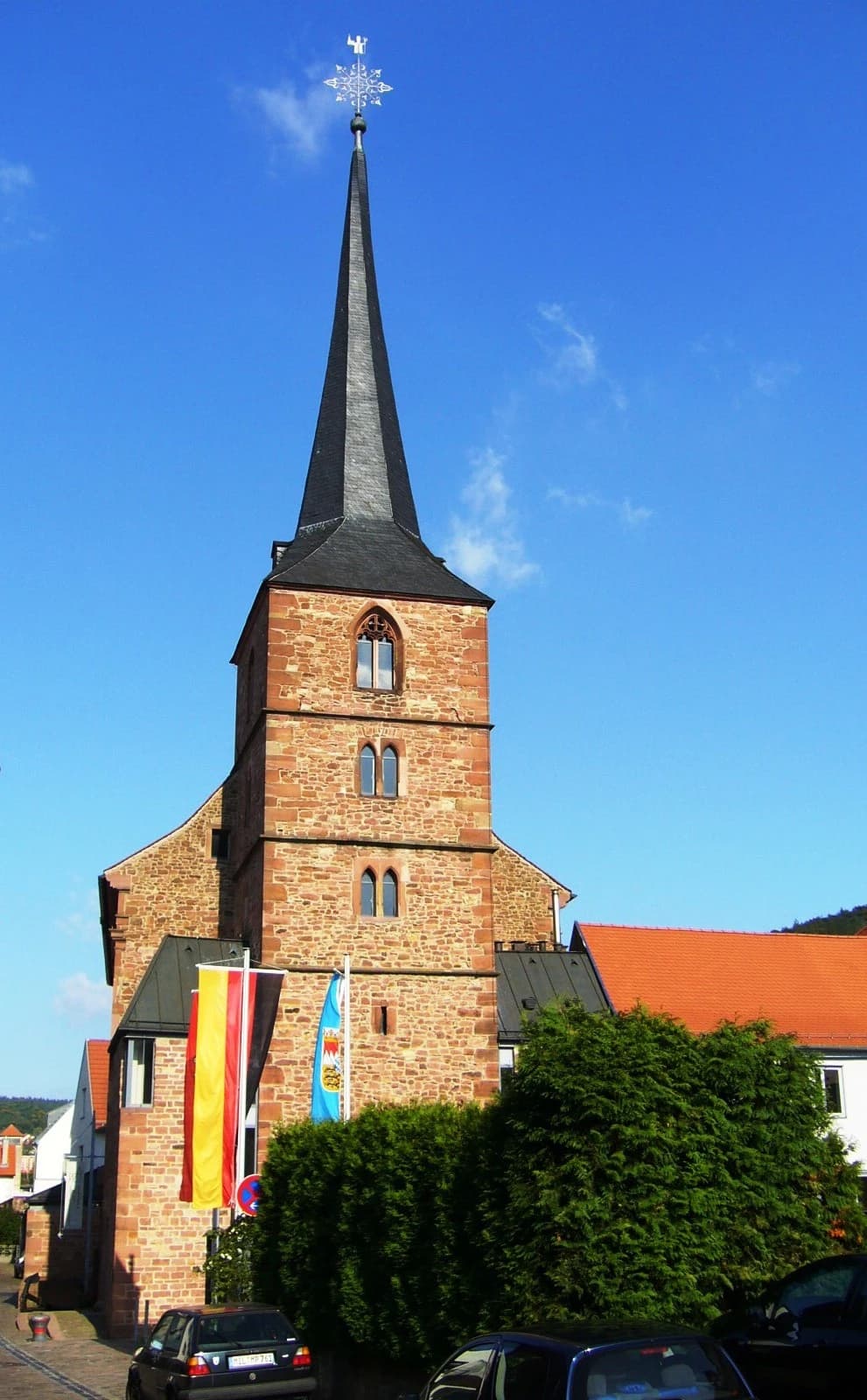 Schifffahrtsmuseum in der ehemaligen Kirche St. Wolfgang in Wörth am Main