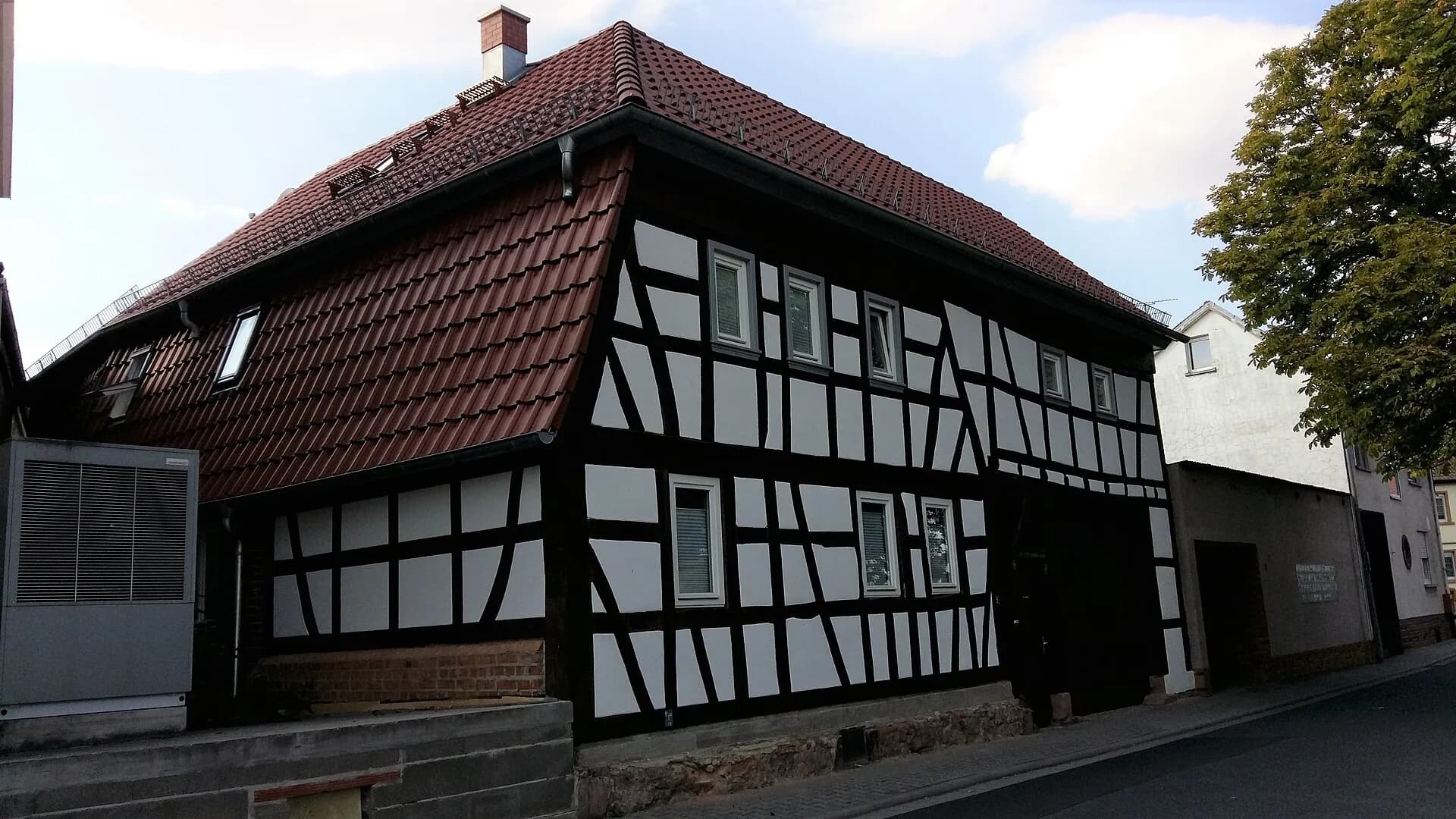 Fachwerkscheune an der Breuberger Straße in Schaafheim-Schlierbach