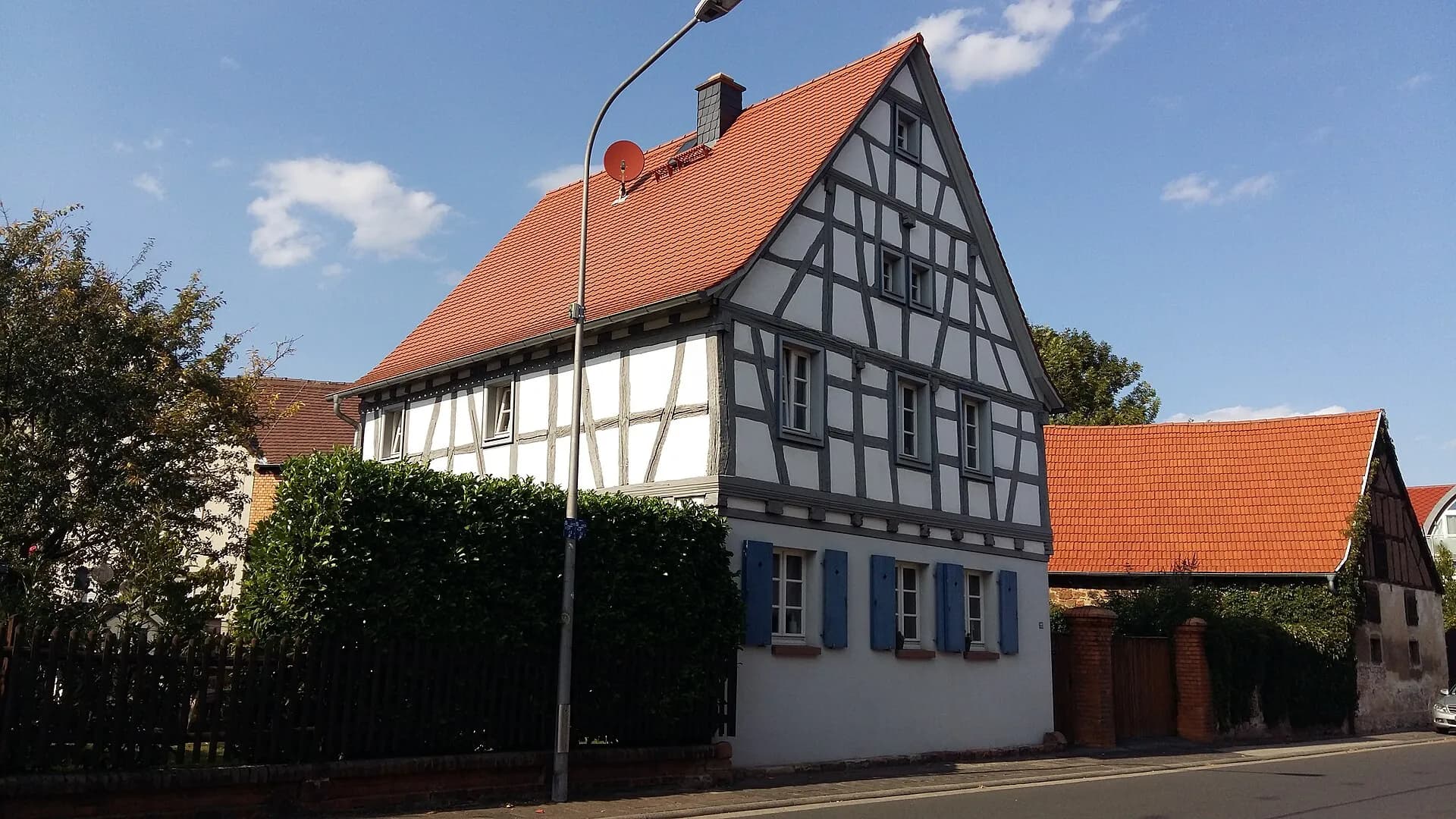 Fachwerkhof an der Schaafheimer Straße in Schaafheim-Schlierbach