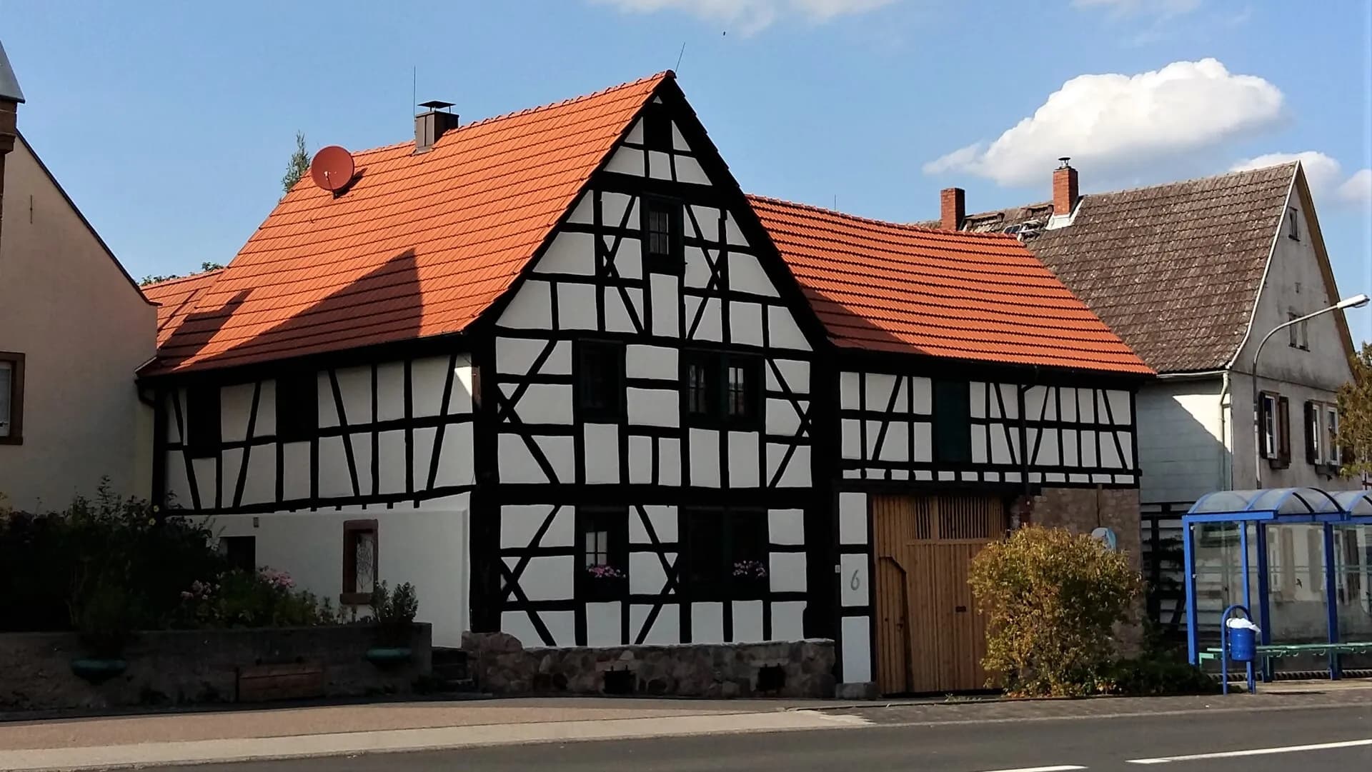 Fachwerkhaus an der Schaafheimer Straße in Schaafheim-Schlierbach