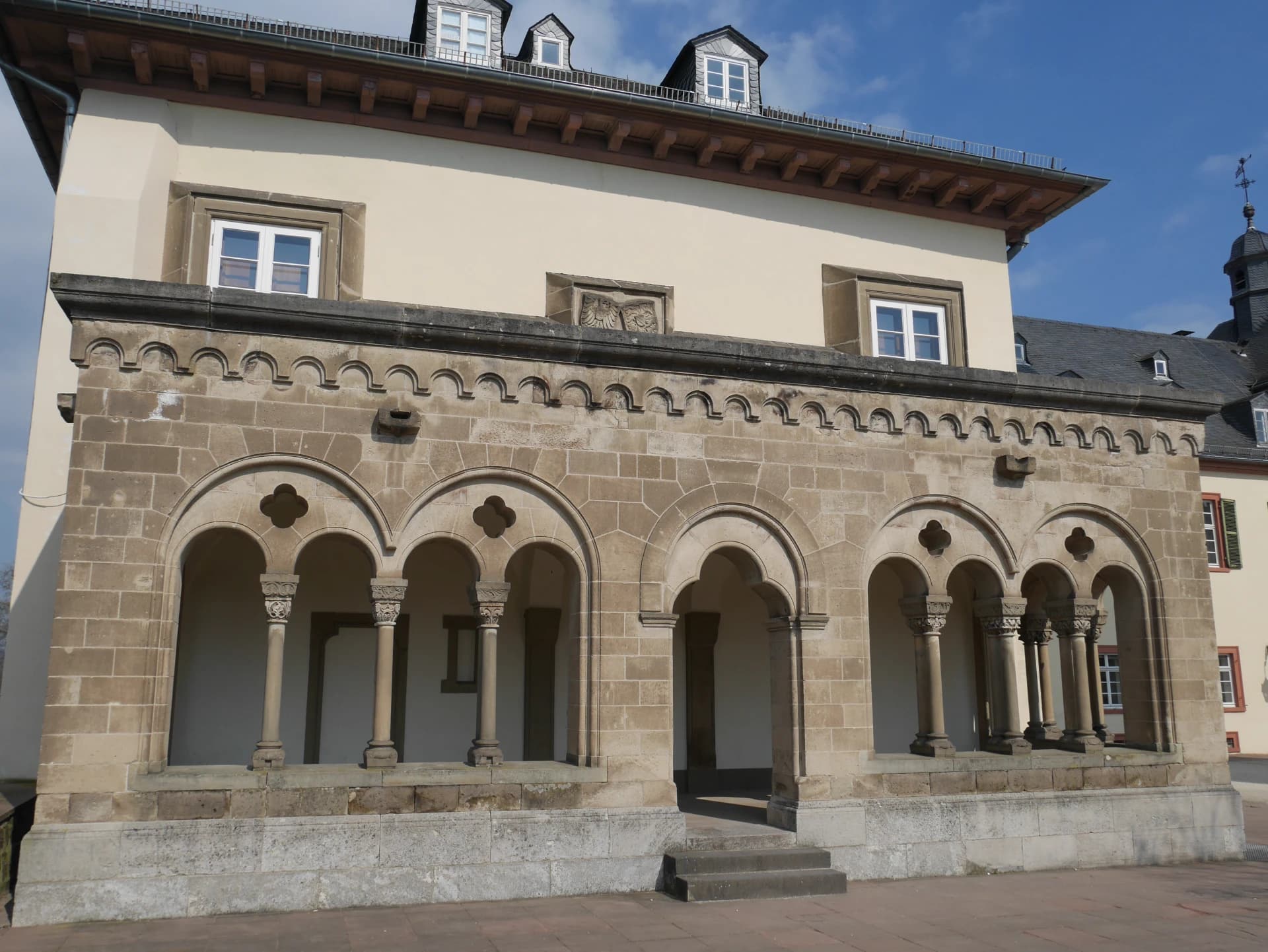 Arkadenhalle im Schloss Bad Homburg