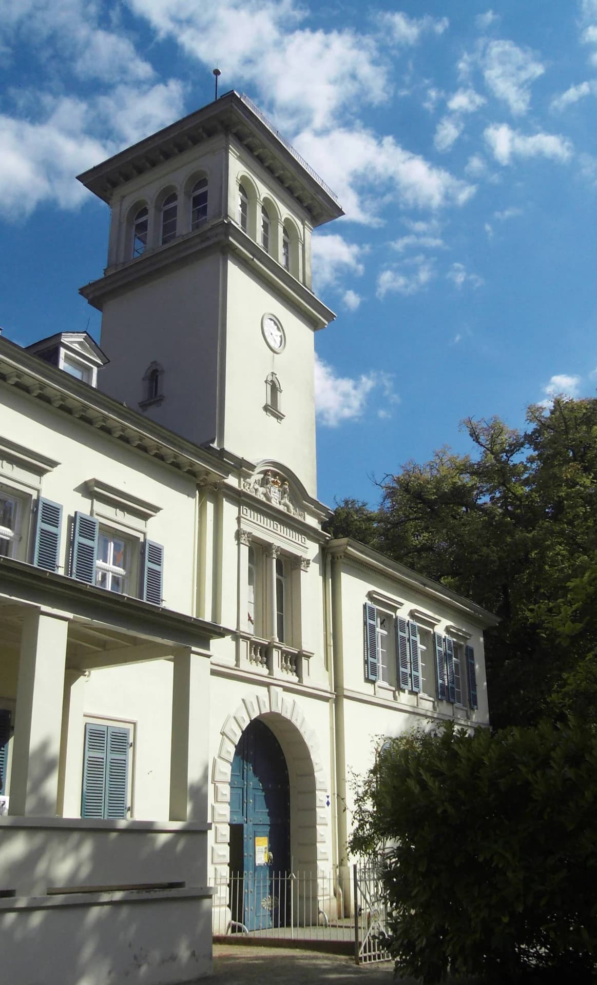 Turm von Schloss Heiligenberg in Seeheim-Jugenheim