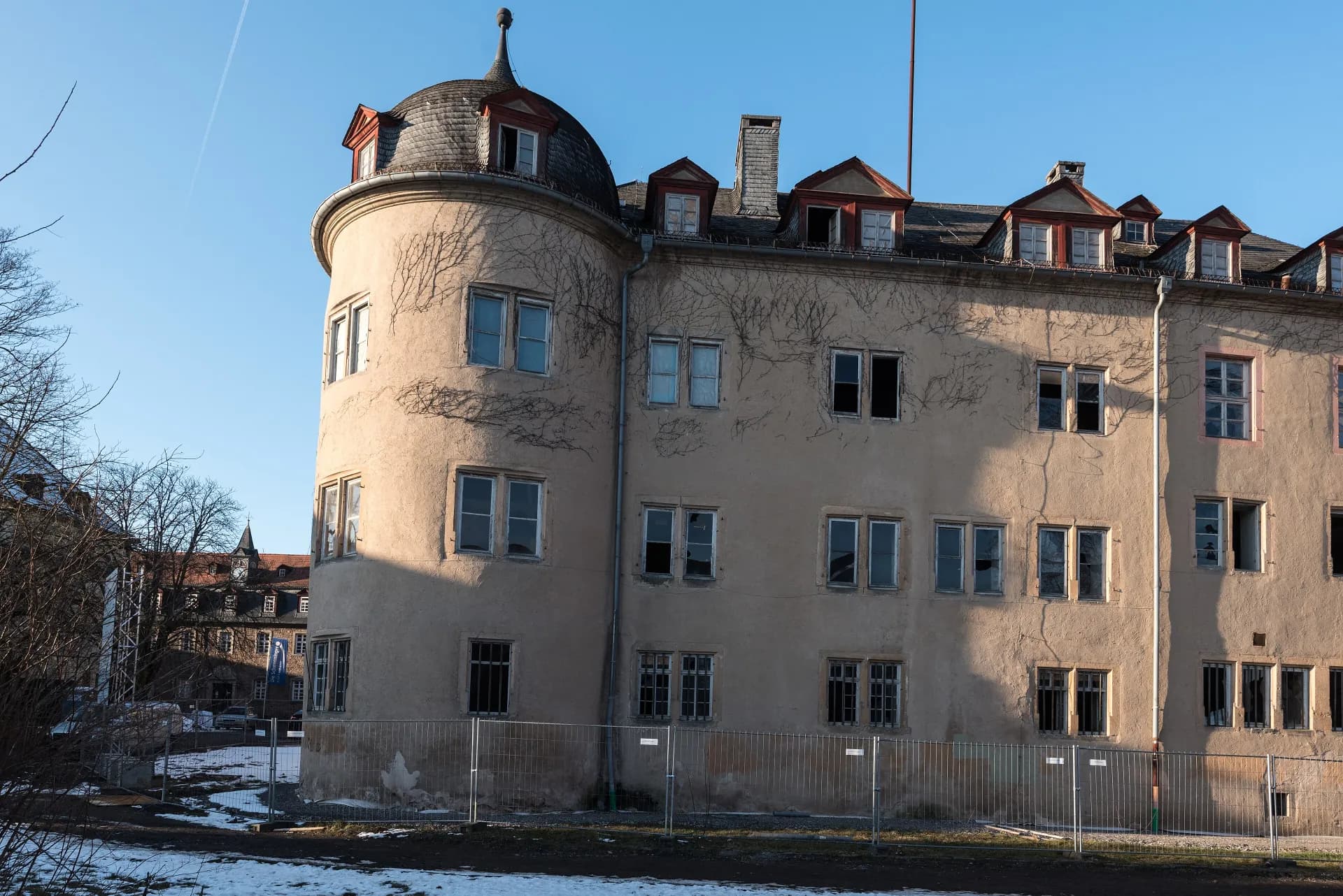 Hofseite des Schlosses in Wächtersbach