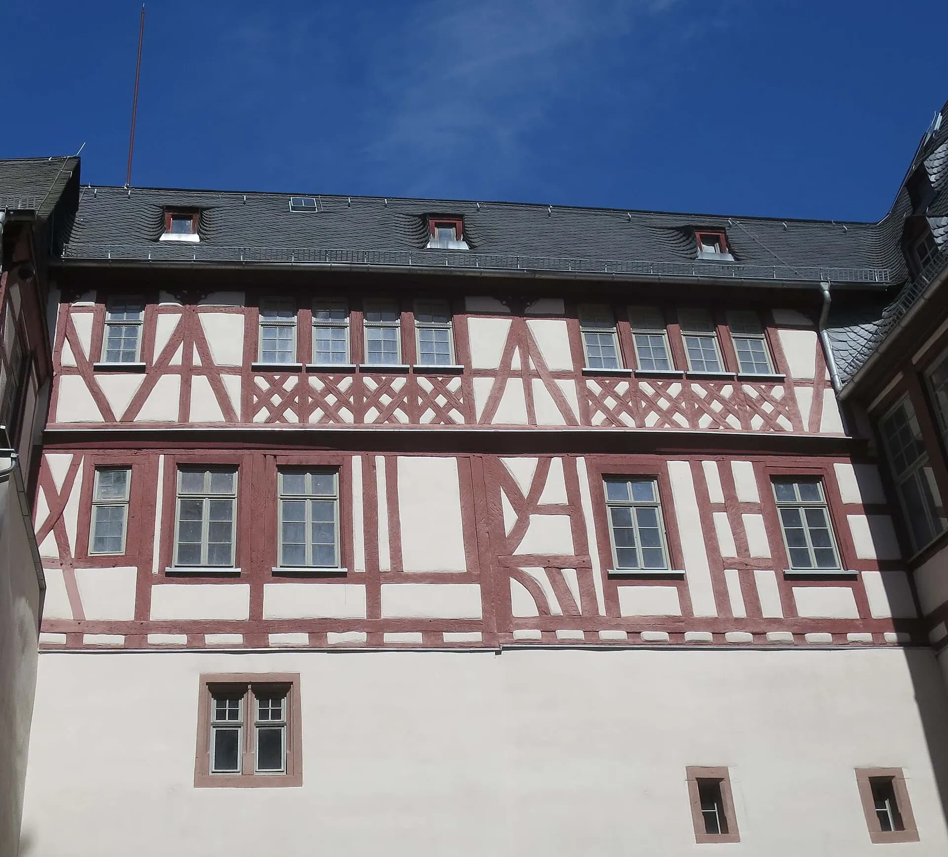 Nordostflügel von Schloss Babenhausen