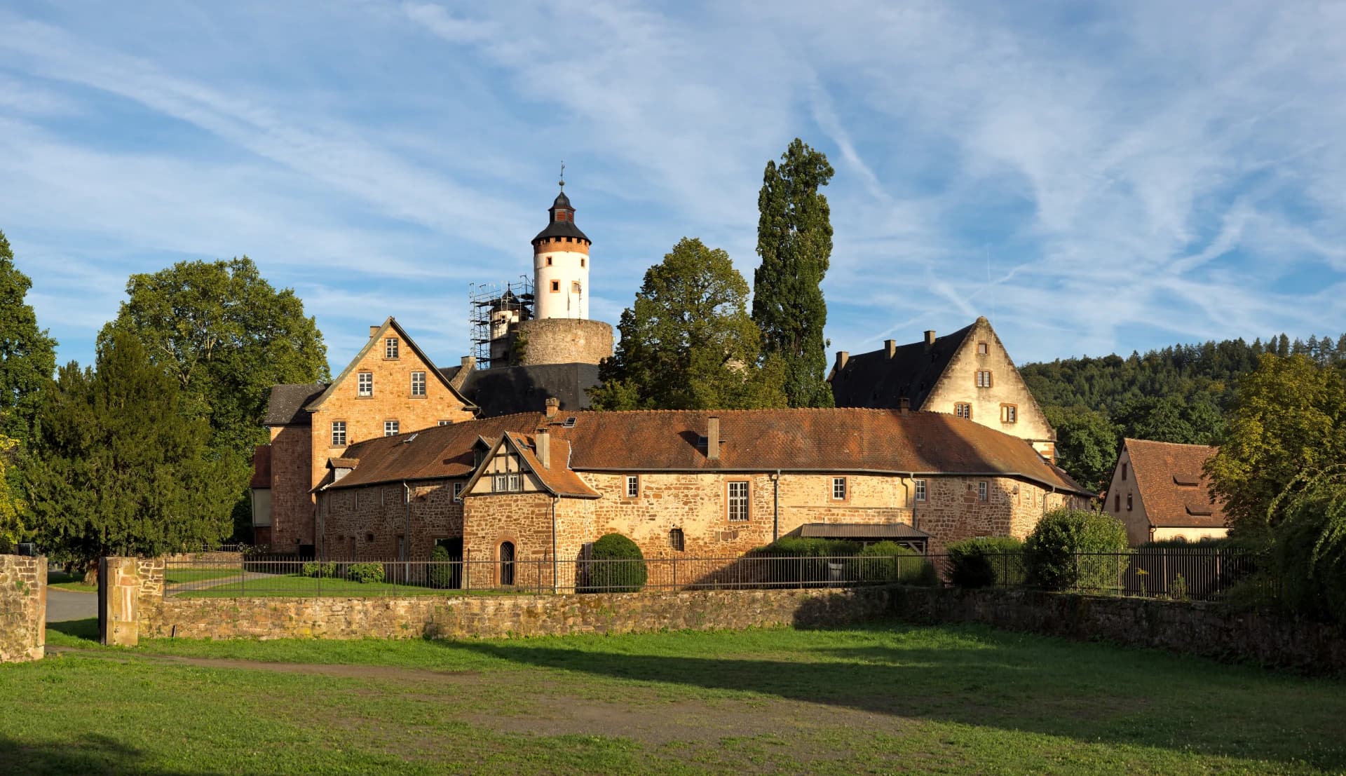 Schloss Büdingen von Westen