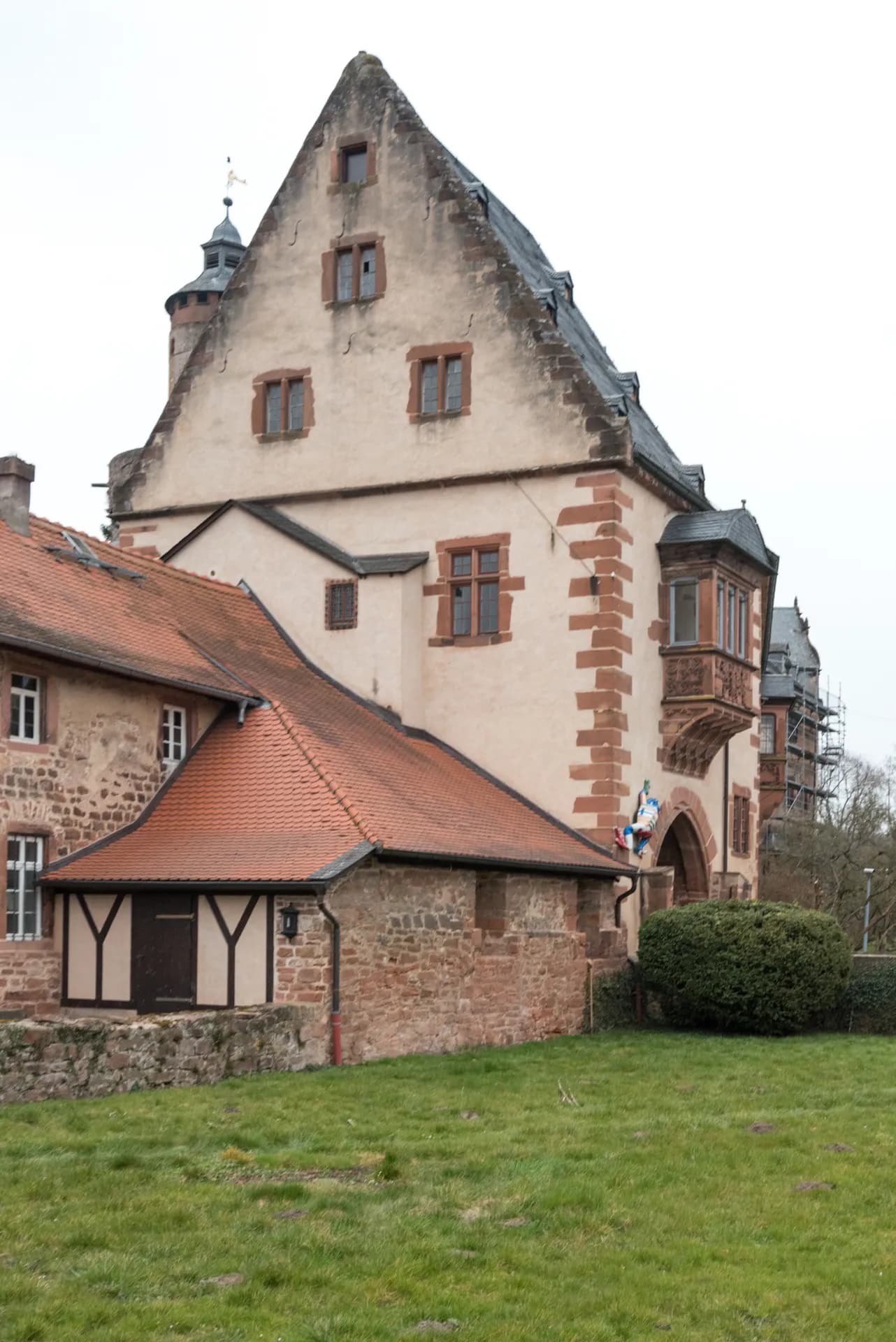 Westgiebel von Schloss Büdingen