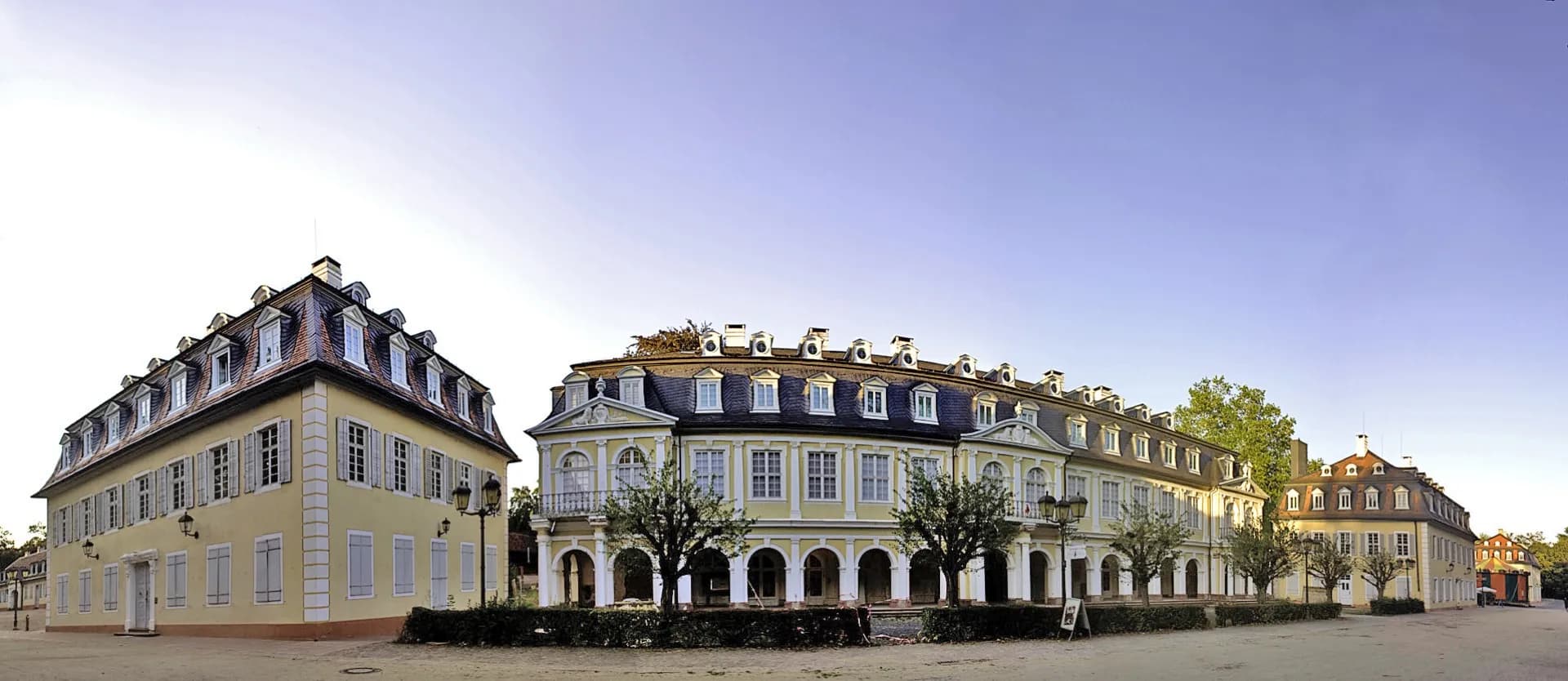 Schloss Wilhelmsbad Hanau Panorama