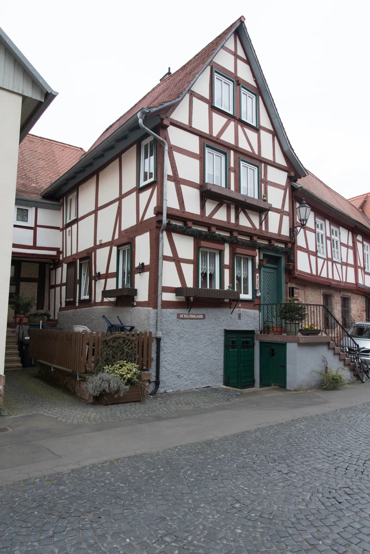 Fachwerkhaus Schlossgasse 1 in Büdingen