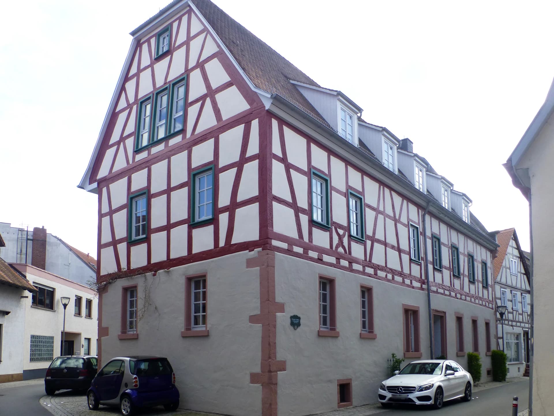 Fachwerkhaus in der Schloßgasse in Babenhausen