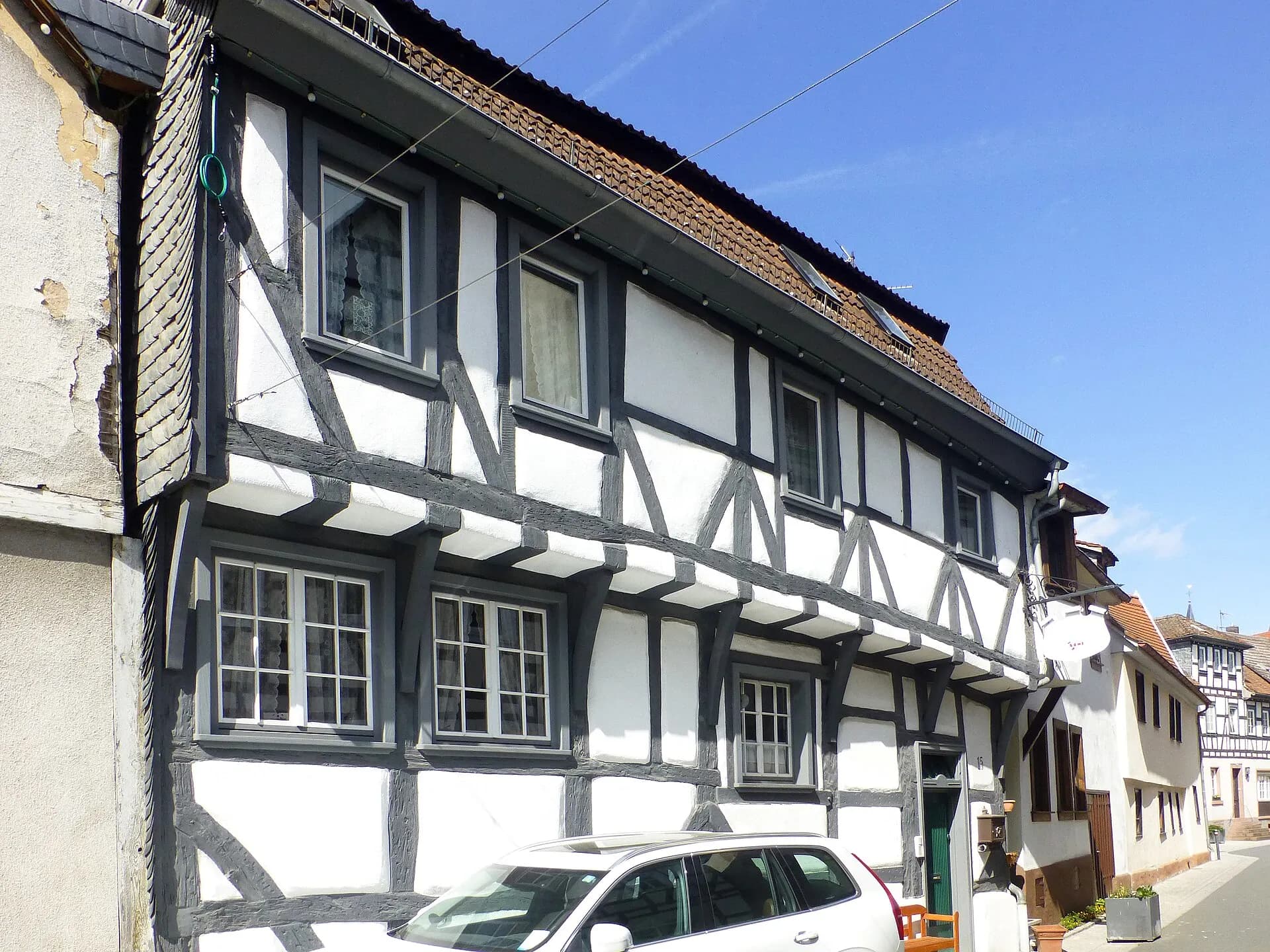 Fachwerkhaus in der Schloßgasse 15 in Babenhausen