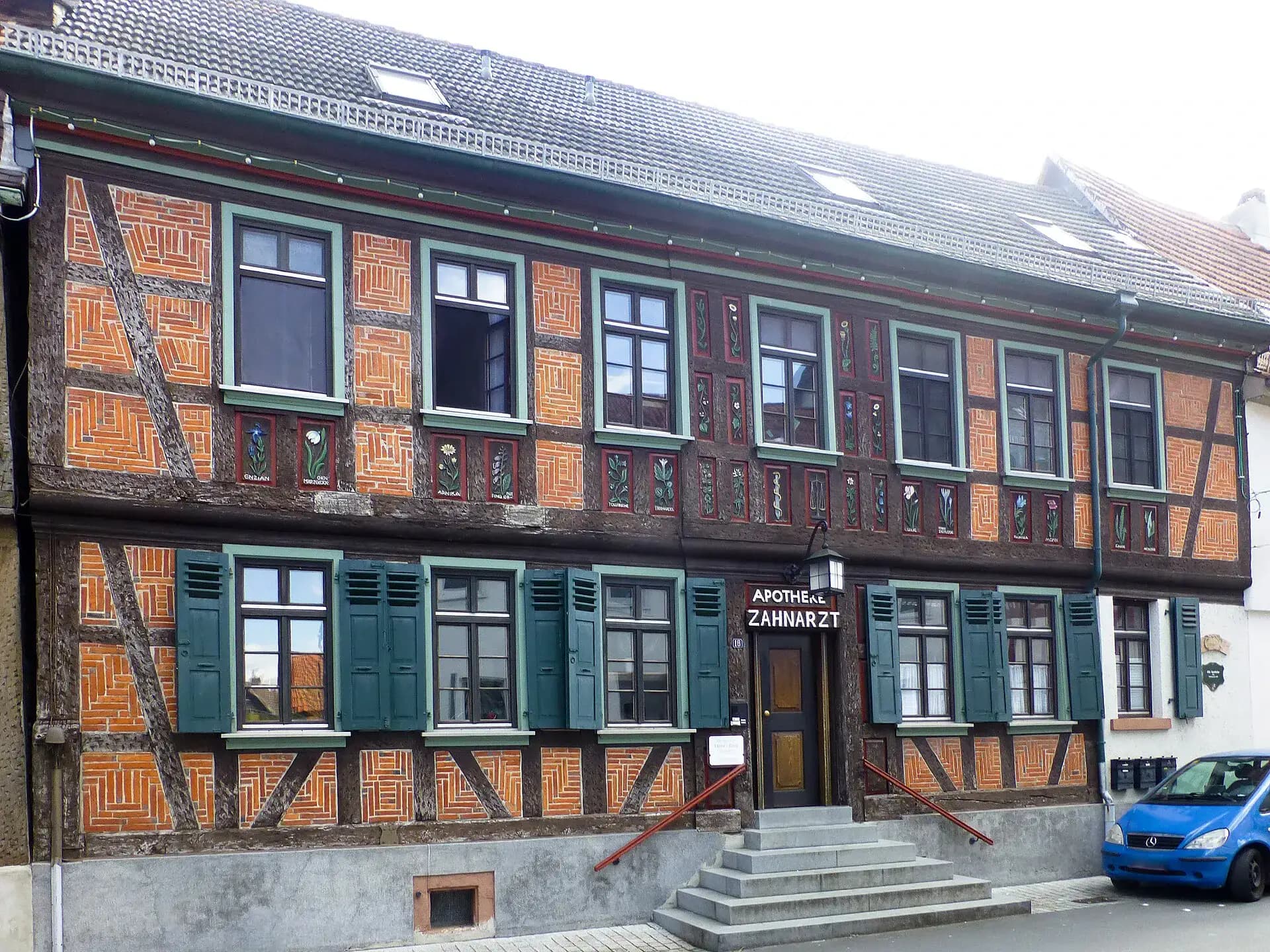Fachwerkhaus in der Schloßgasse 16 in Babenhausen