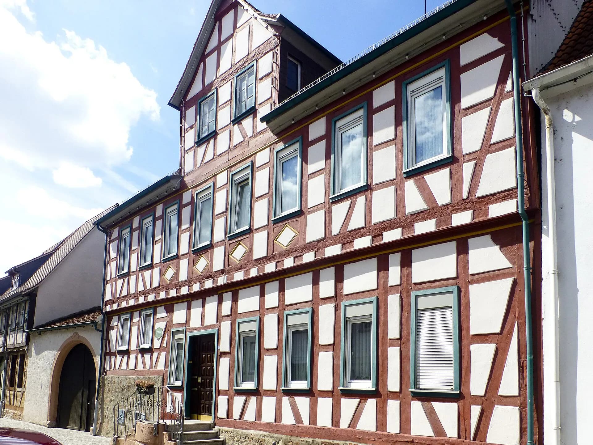 Fachwerkhaus in der Schloßgasse 21 in Babenhausen