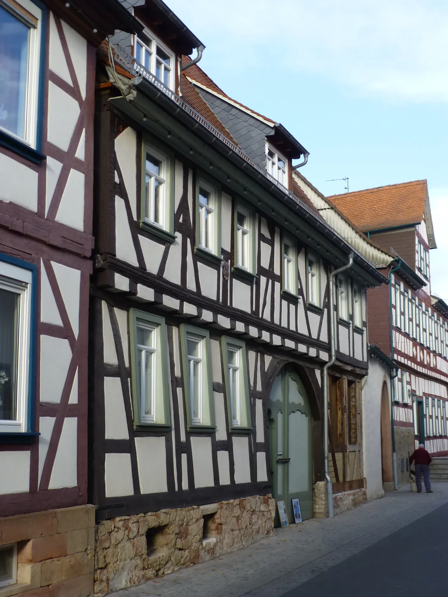 Fachwerkhaus in der Schloßgasse 23 in Babenhausen