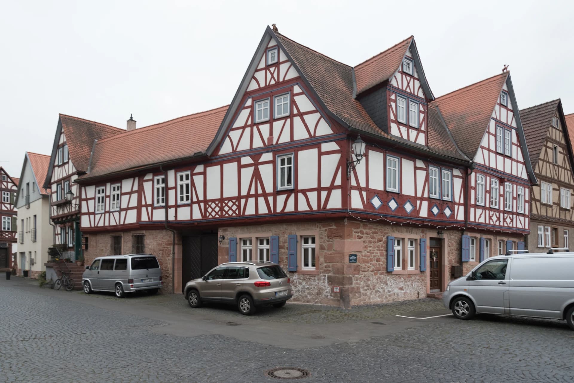 Fachwerkhaus am Schlossplatz in Büdingen