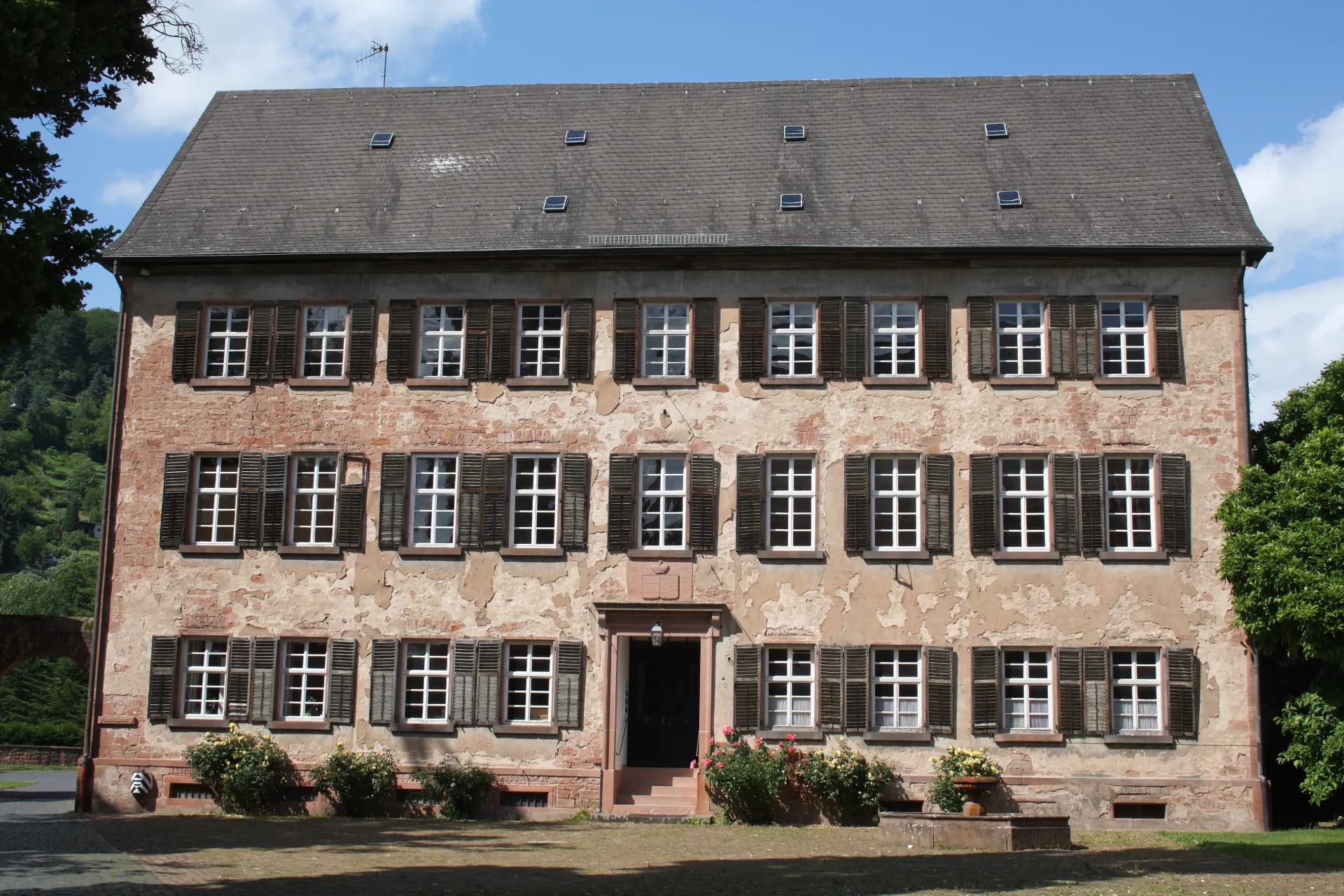 Barockbau am Schlossplatz in Büdingen
