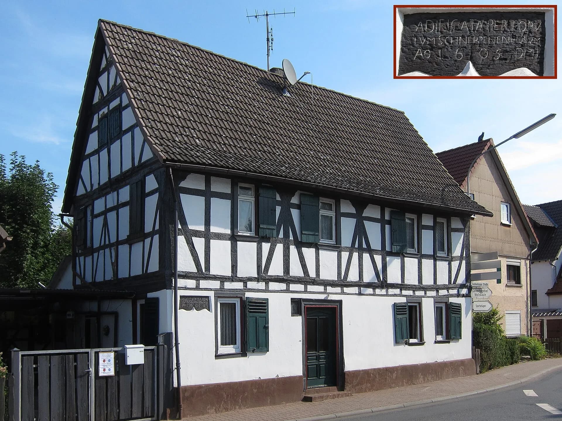 Fachwerkhaus in Weiterstadt-Schneppenhausen