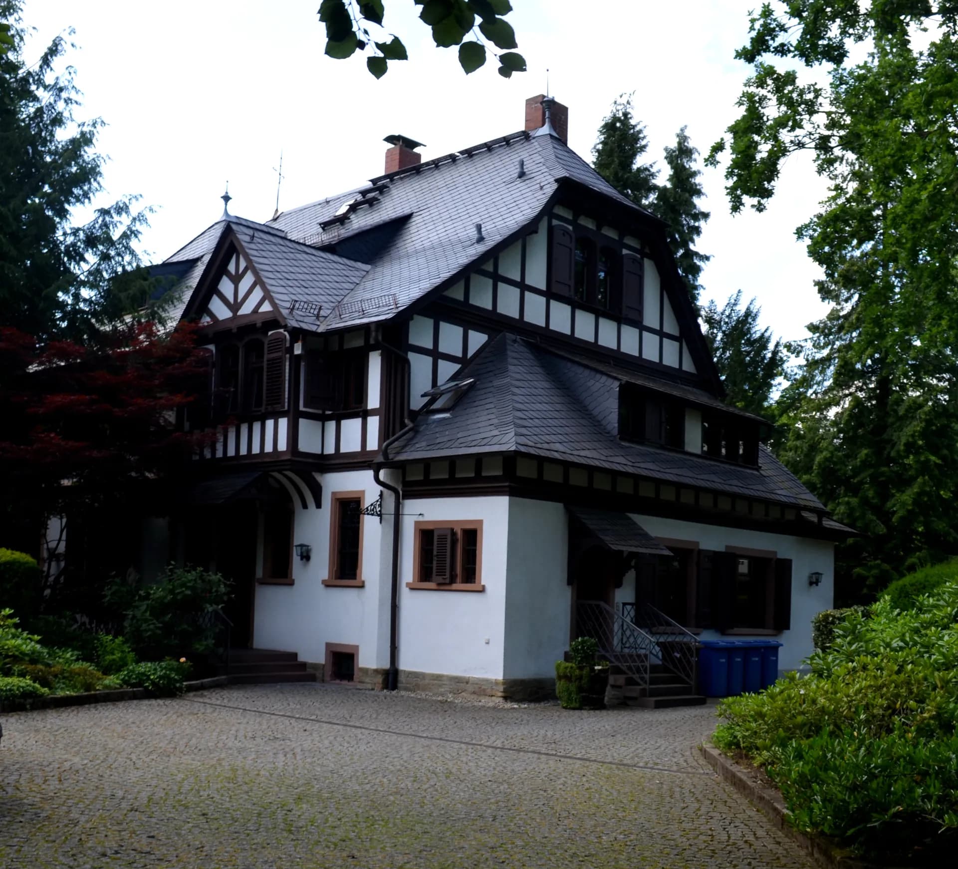 Fachwerkvilla Zeilstraße 1 in Kronberg-Schönberg