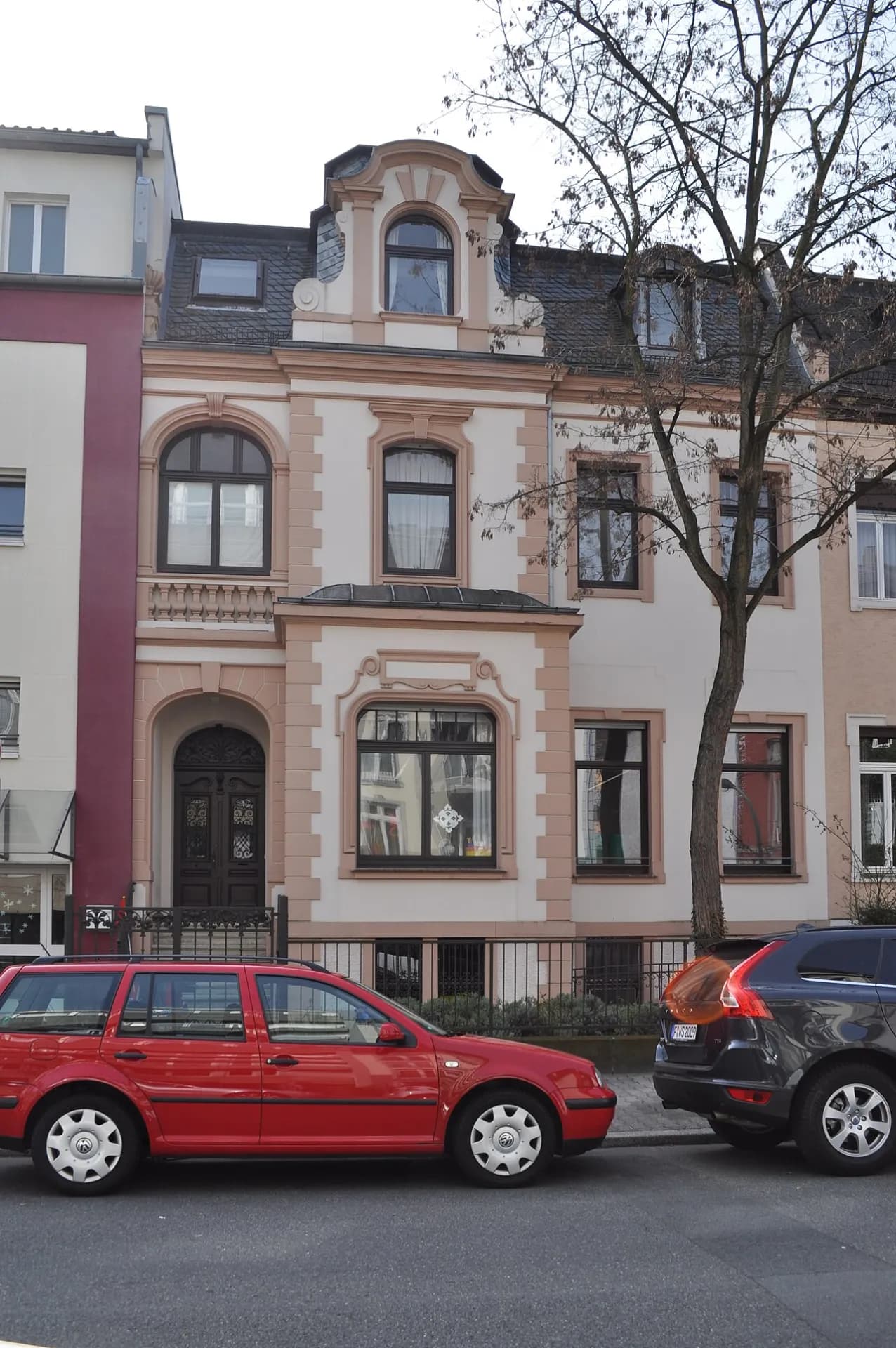 Jugendstilhaus in der Schubertstraße im Frankfurter Westend