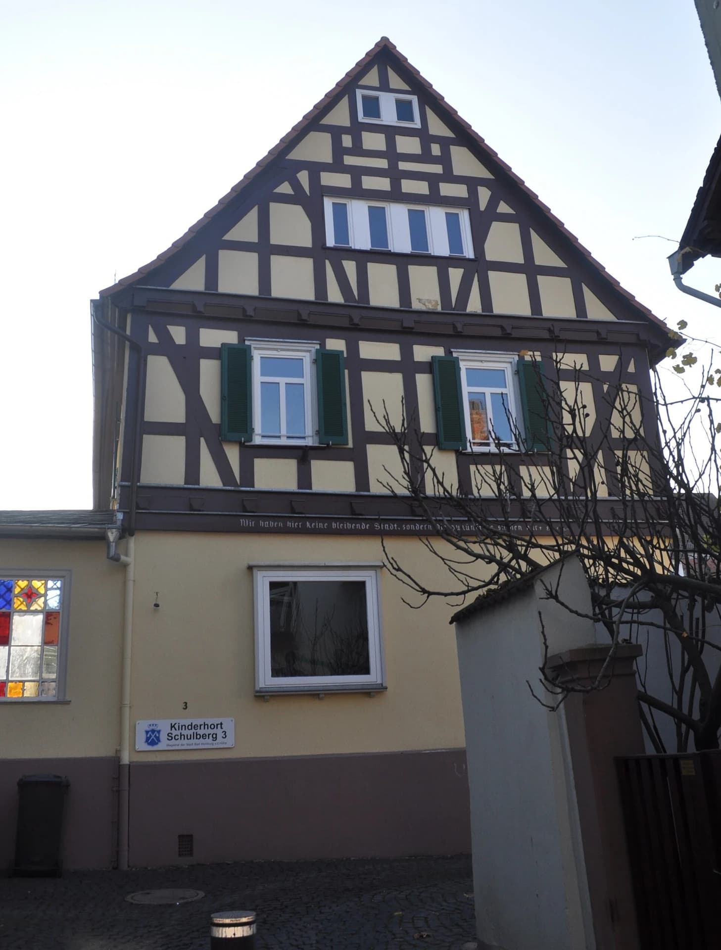 Fachwerkhaus Schulberg 3 in Bad Homburg