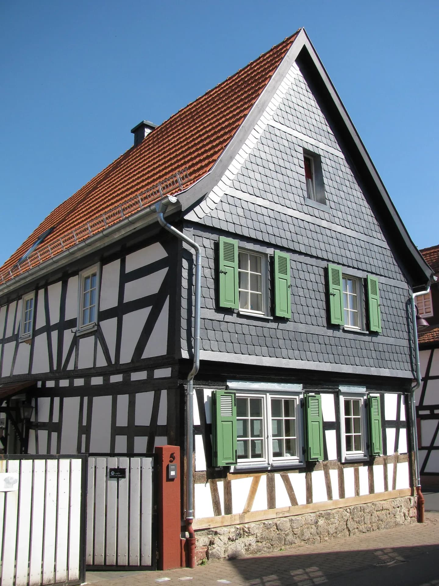 Fachwerkhaus Schwanengasse 5 in Maintal-Dörnigheim