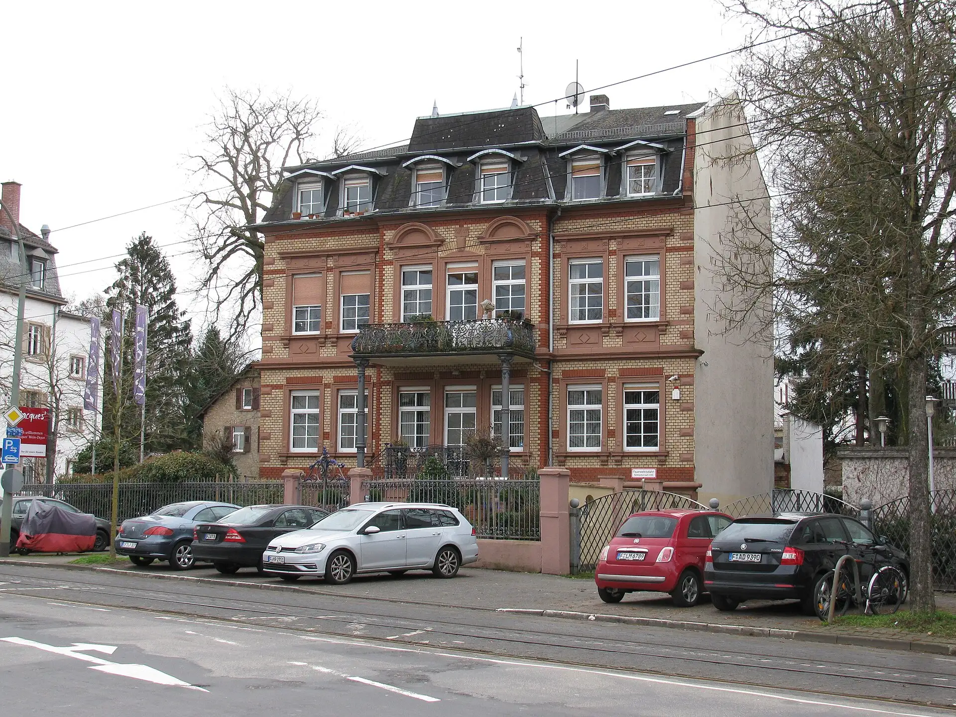 Villa an der Schwarzwaldstraße in Frankfurt Niederrad