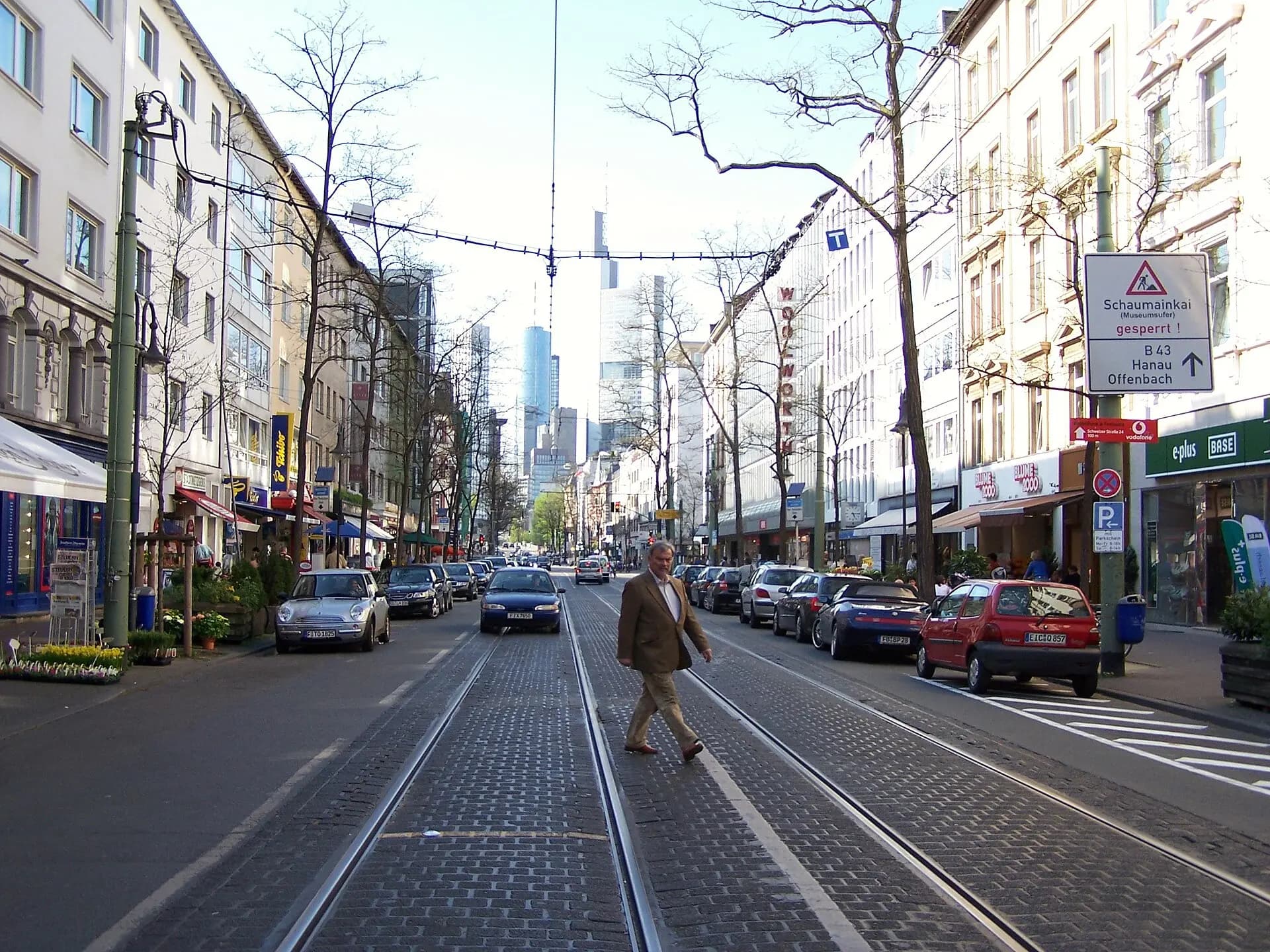Schweizer Straße in Frankfurt Sachsenhausen-Nord