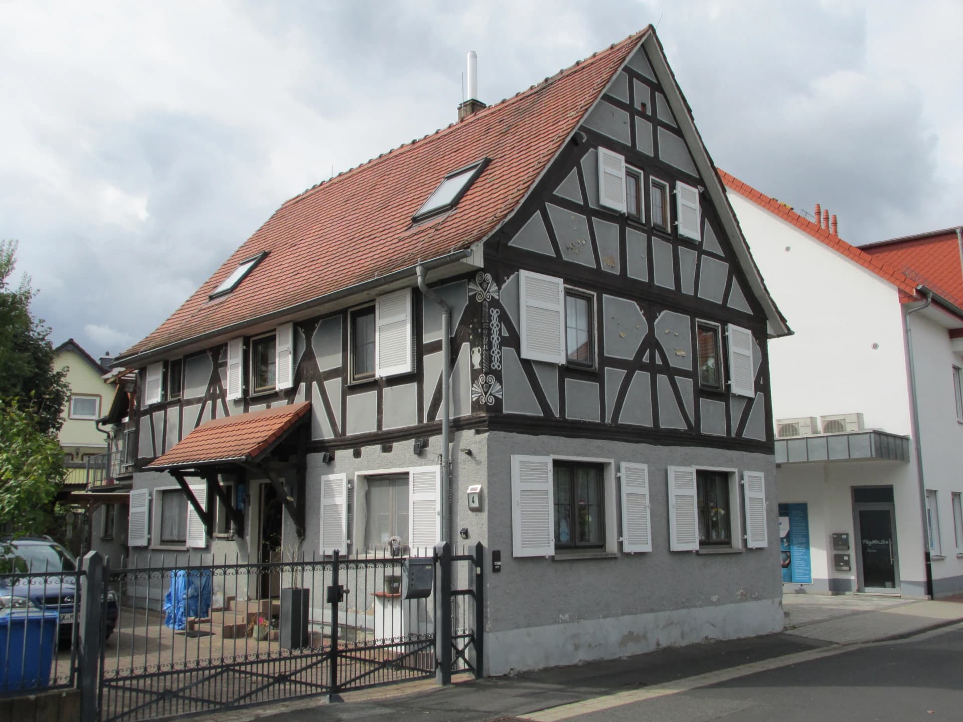 Fachwerkhaus in der Schweizergasse 4 in Bruchköbel